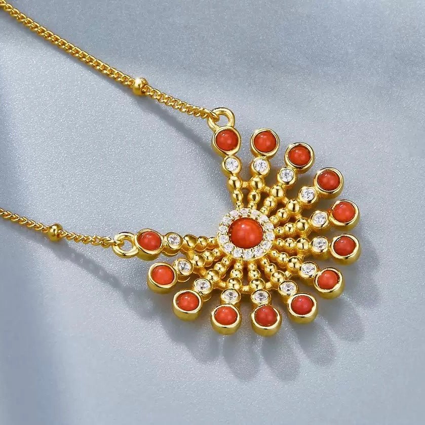 Solstice Medallion Necklace - Pure Gems & Stones Store: Awakened Days