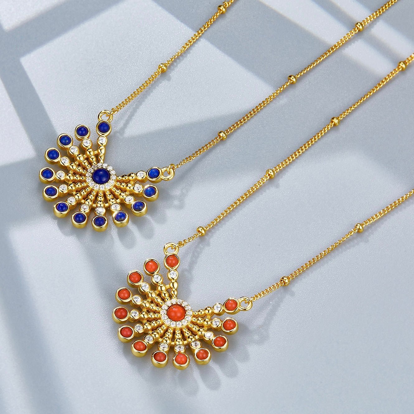 Solstice Medallion Necklace - Pure Gems & Stones Store: Awakened Days