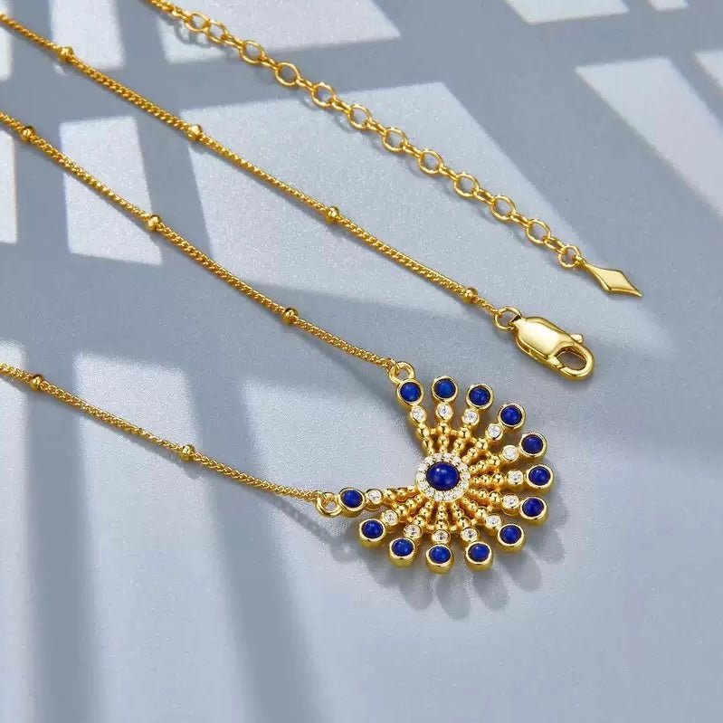 Solstice Medallion Necklace - Pure Gems & Stones Store: Awakened Days