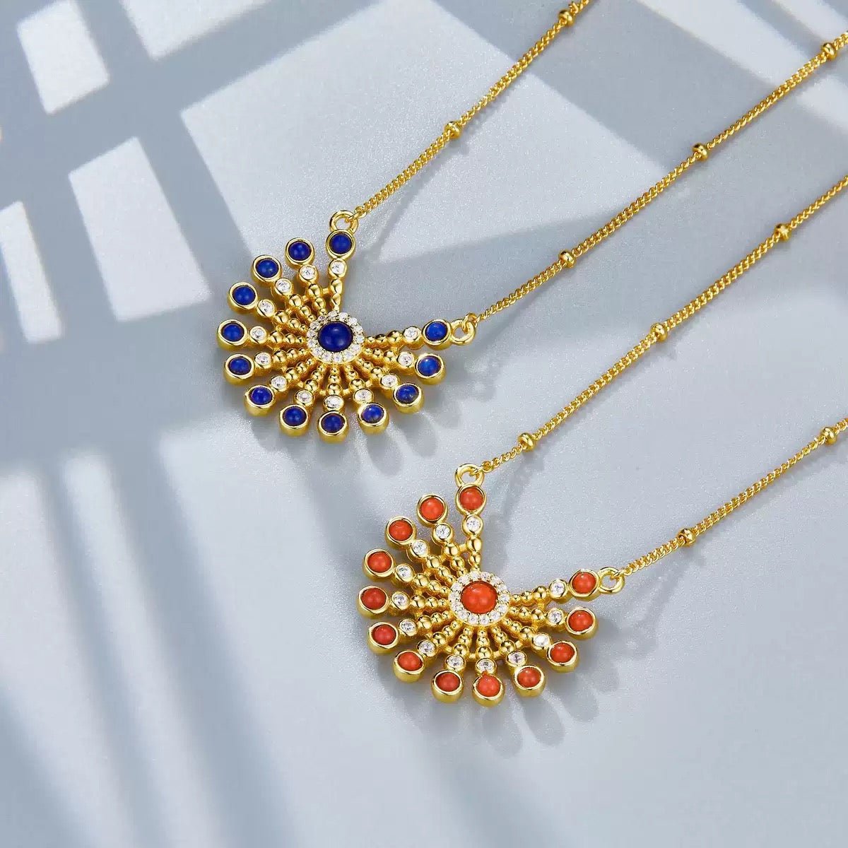 Solstice Medallion Necklace - Pure Gems & Stones Store: Awakened Days