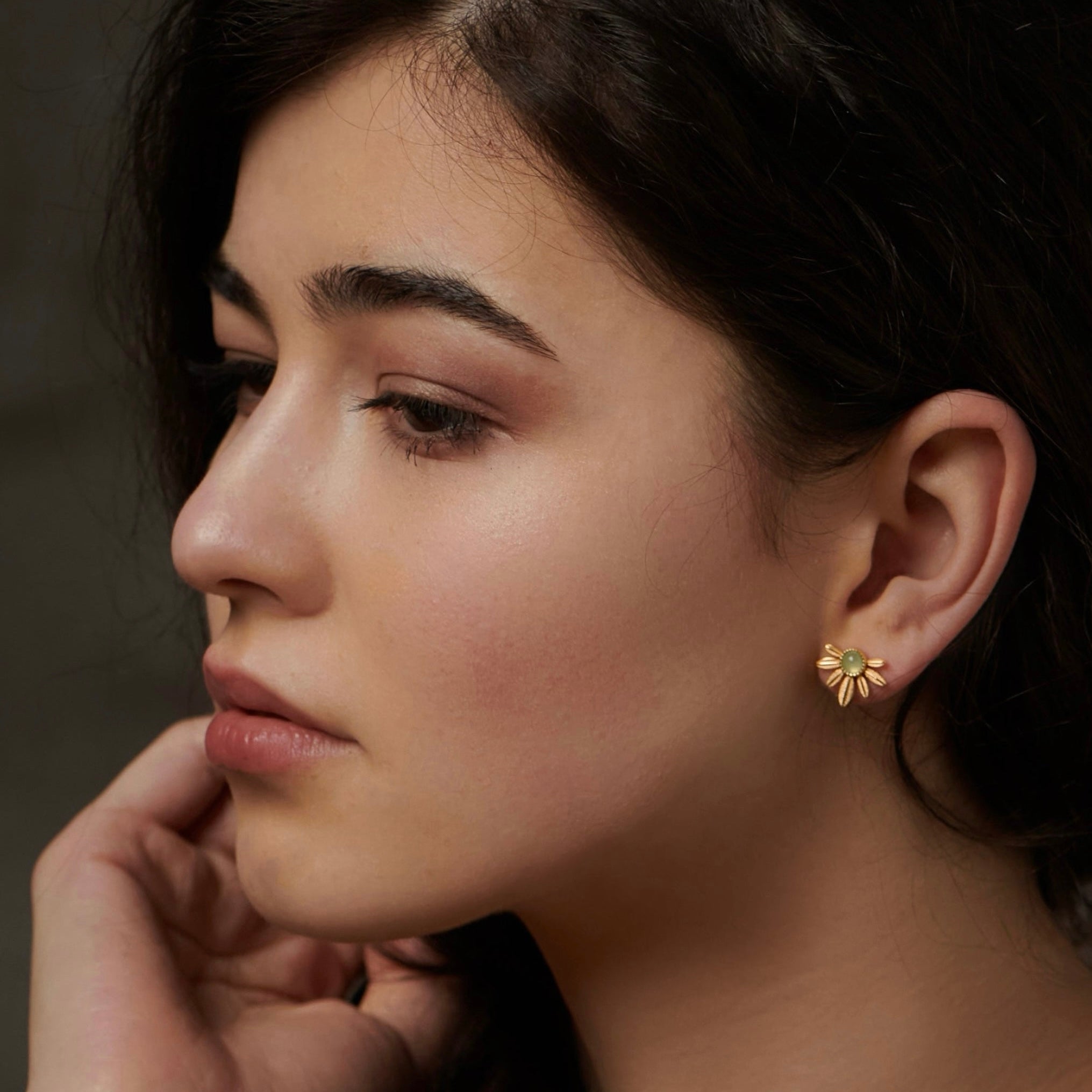 Songe de Marguerite Earrings - Pure Gems & Stones Store: Awakened Days