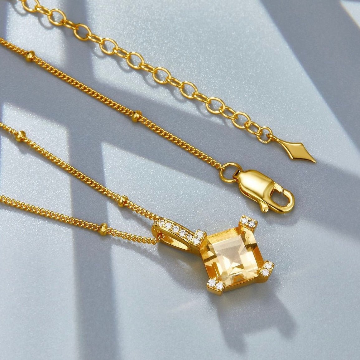 Stellar Frame Necklace - Pure Gems & Stones Store: Awakened Days