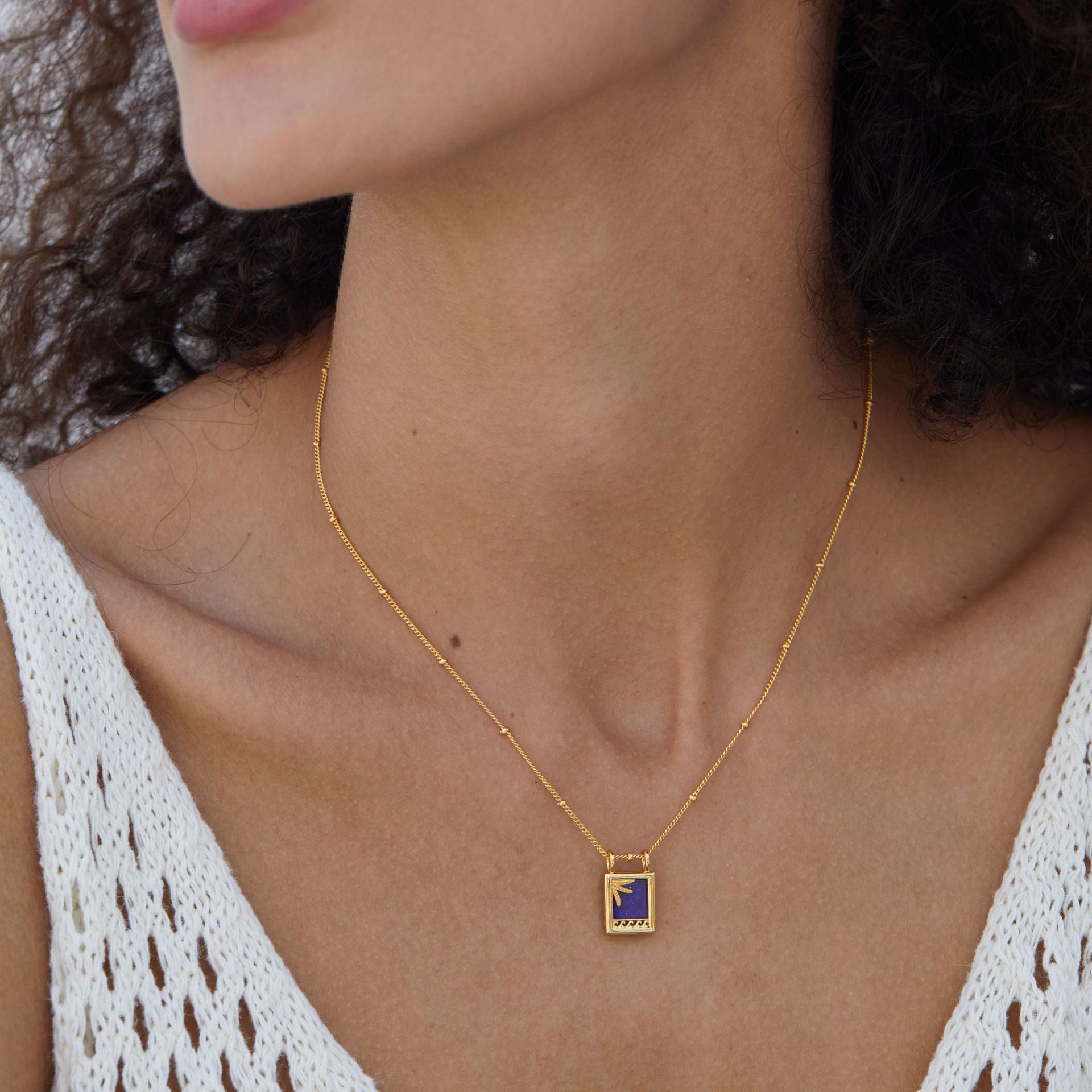 Tableau Nocturne Necklace - Pure Gems & Stones Store: Awakened Days