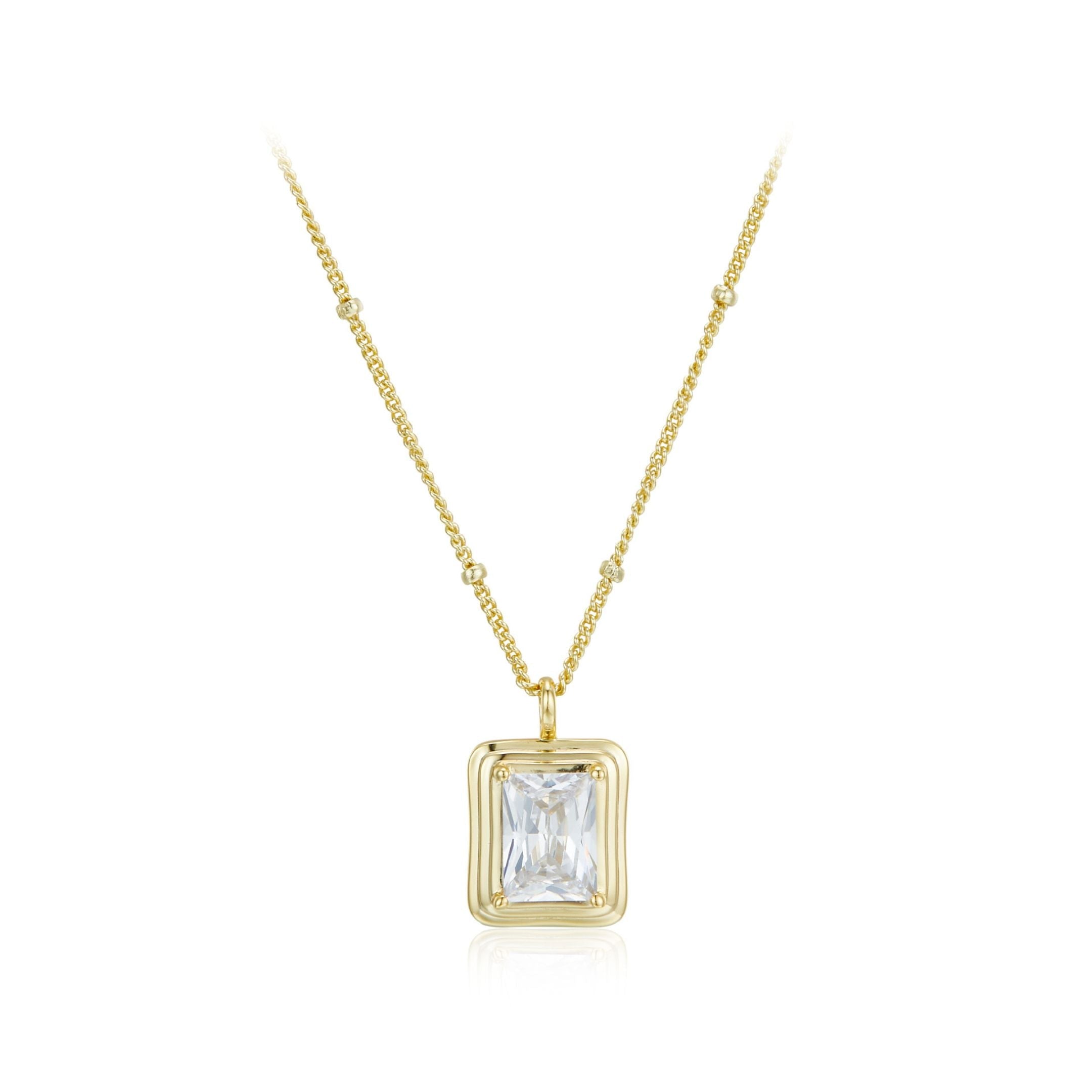 The Lucent Frame Necklace - Pure Gems & Stones Store: Awakened Days