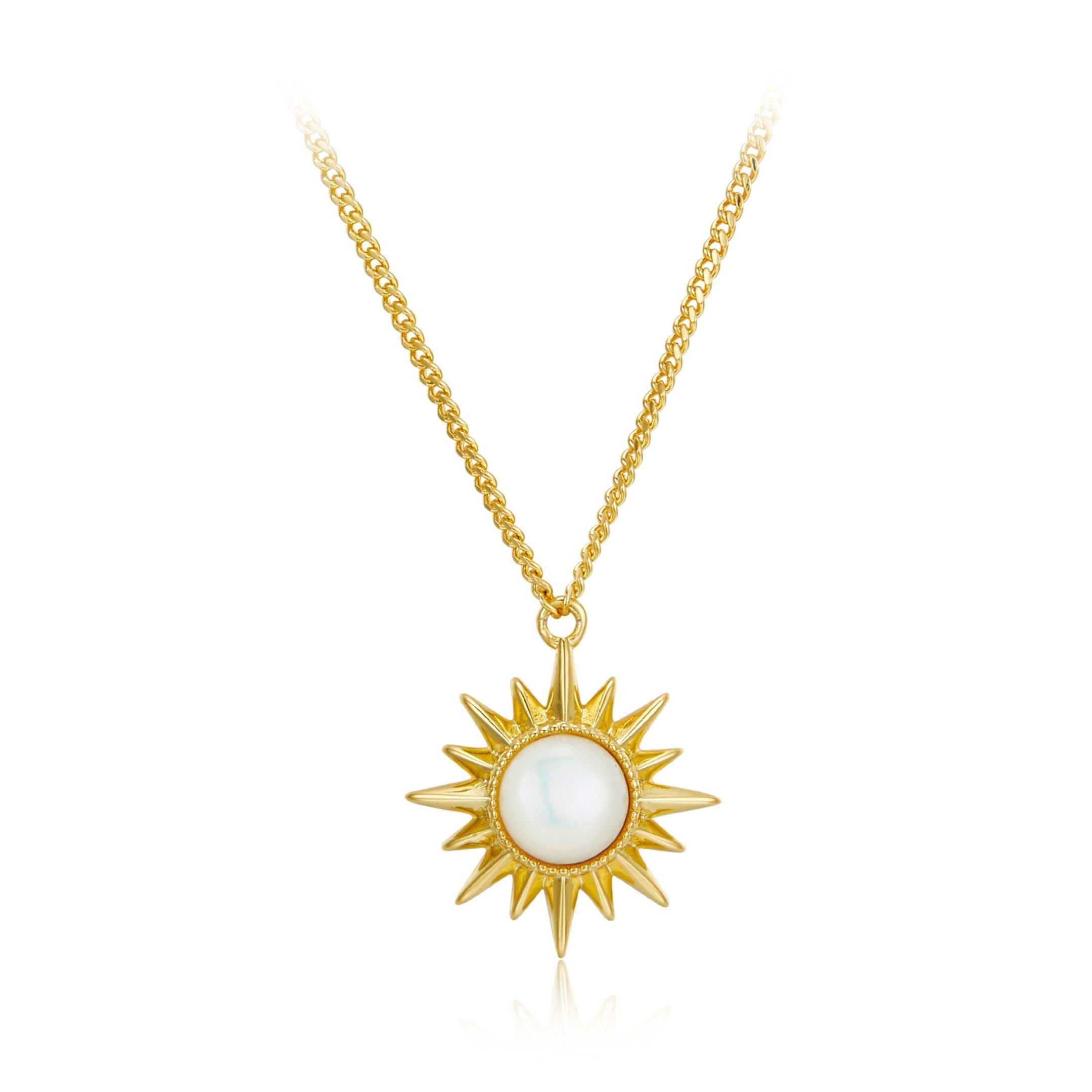 The Sun Medallion Necklace - Pure Gems & Stones Store: Awakened Days