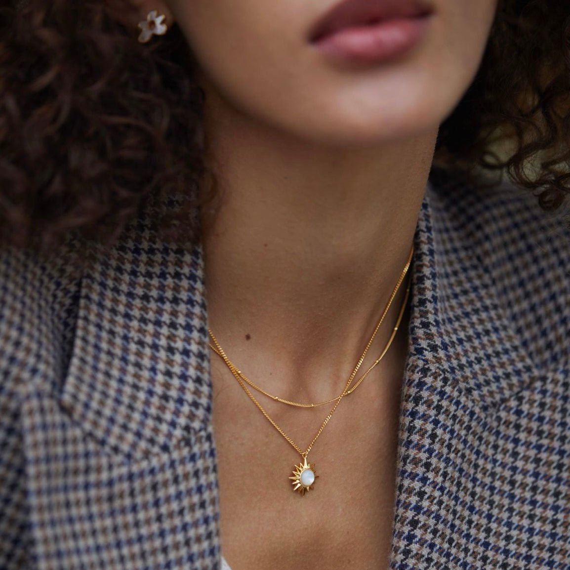 The Sun Medallion Necklace - Pure Gems & Stones Store: Awakened Days