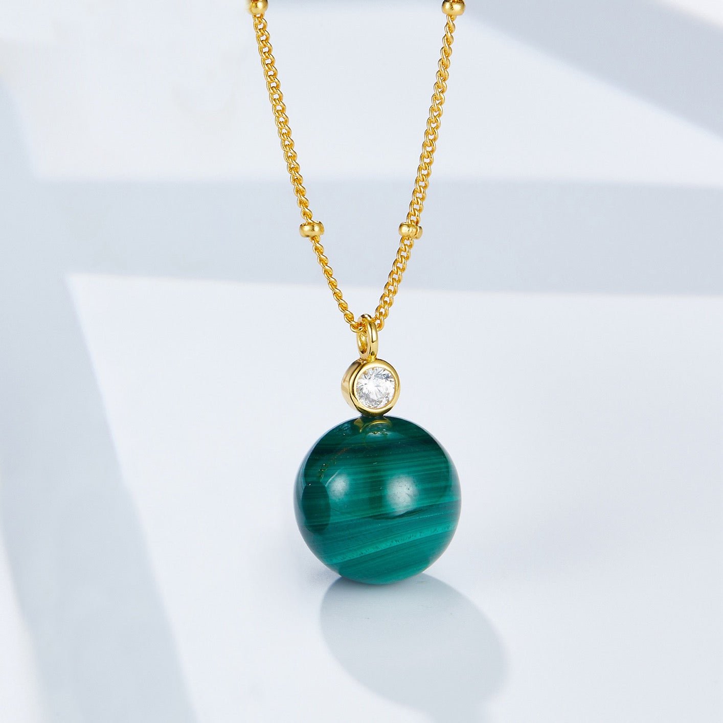 Verdant Core Necklace - Pure Gems & Stones Store: Awakened Days