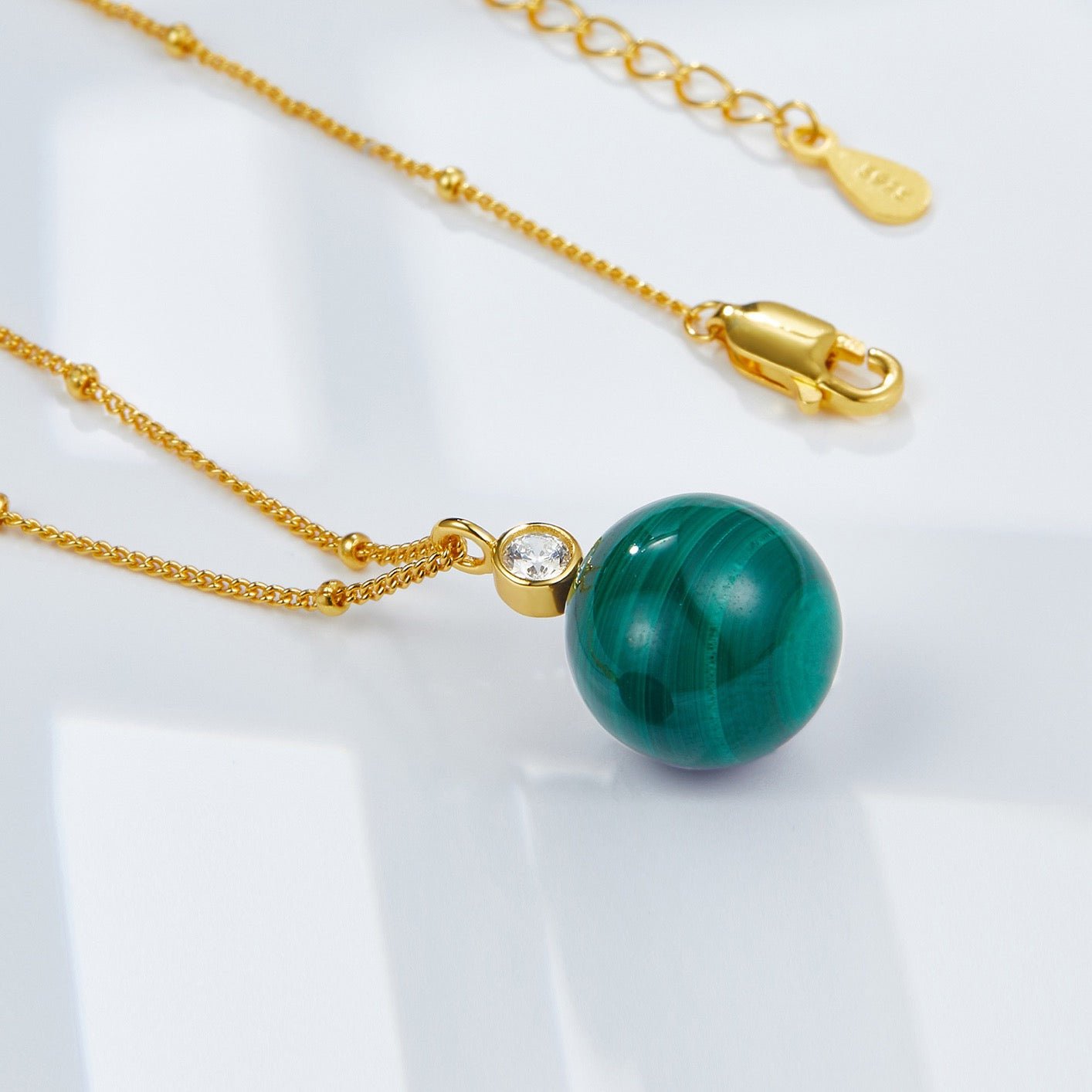 Verdant Core Necklace - Pure Gems & Stones Store: Awakened Days