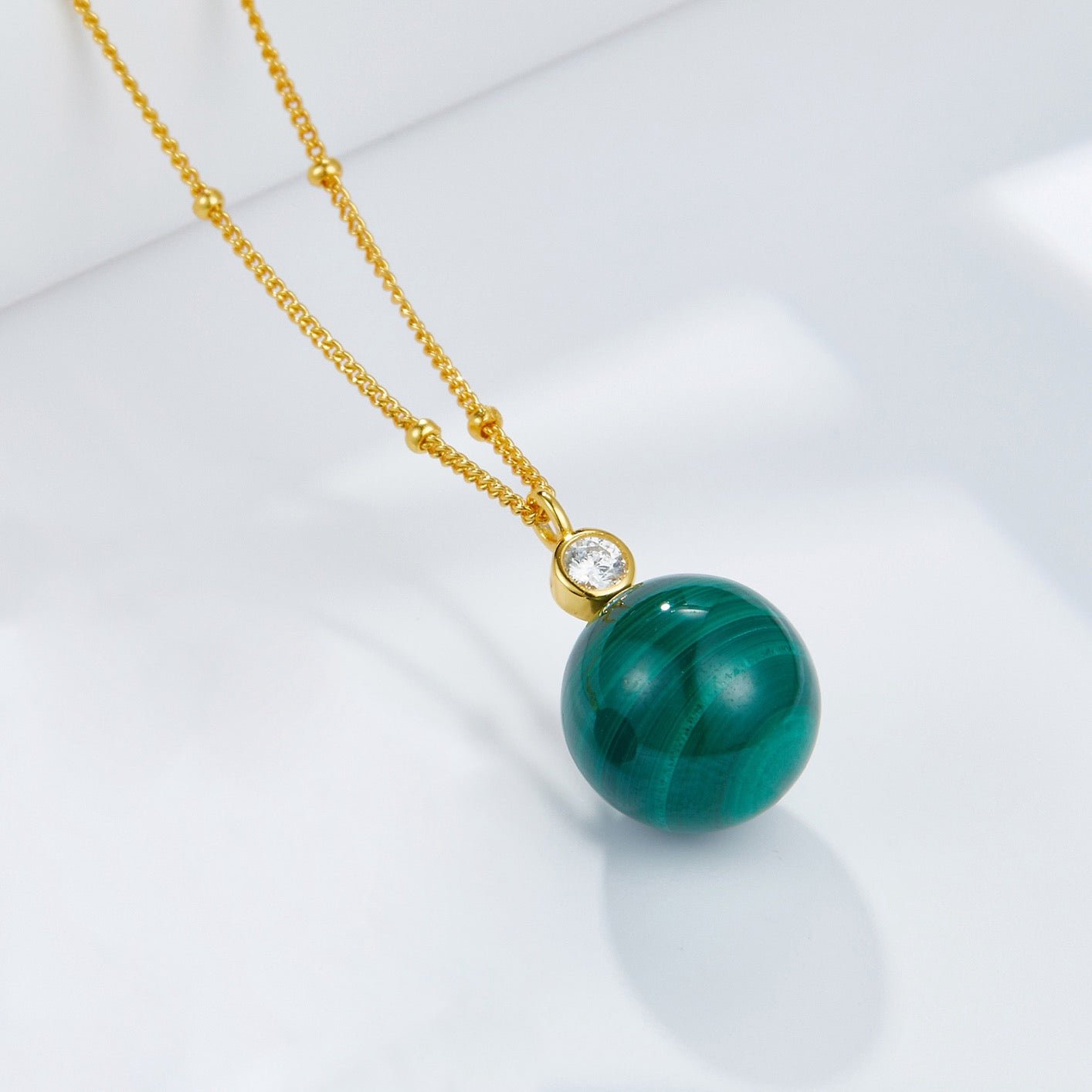 Verdant Core Necklace - Pure Gems & Stones Store: Awakened Days