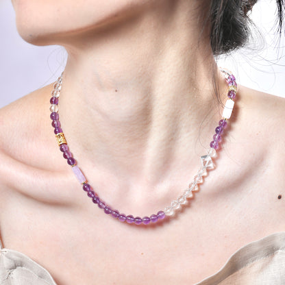 Violet Light - Amethyst Clarity Choker