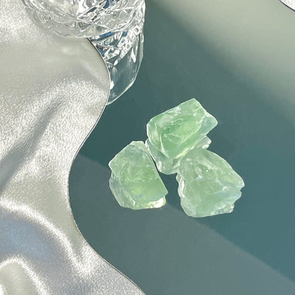 Raw Green Fluorite