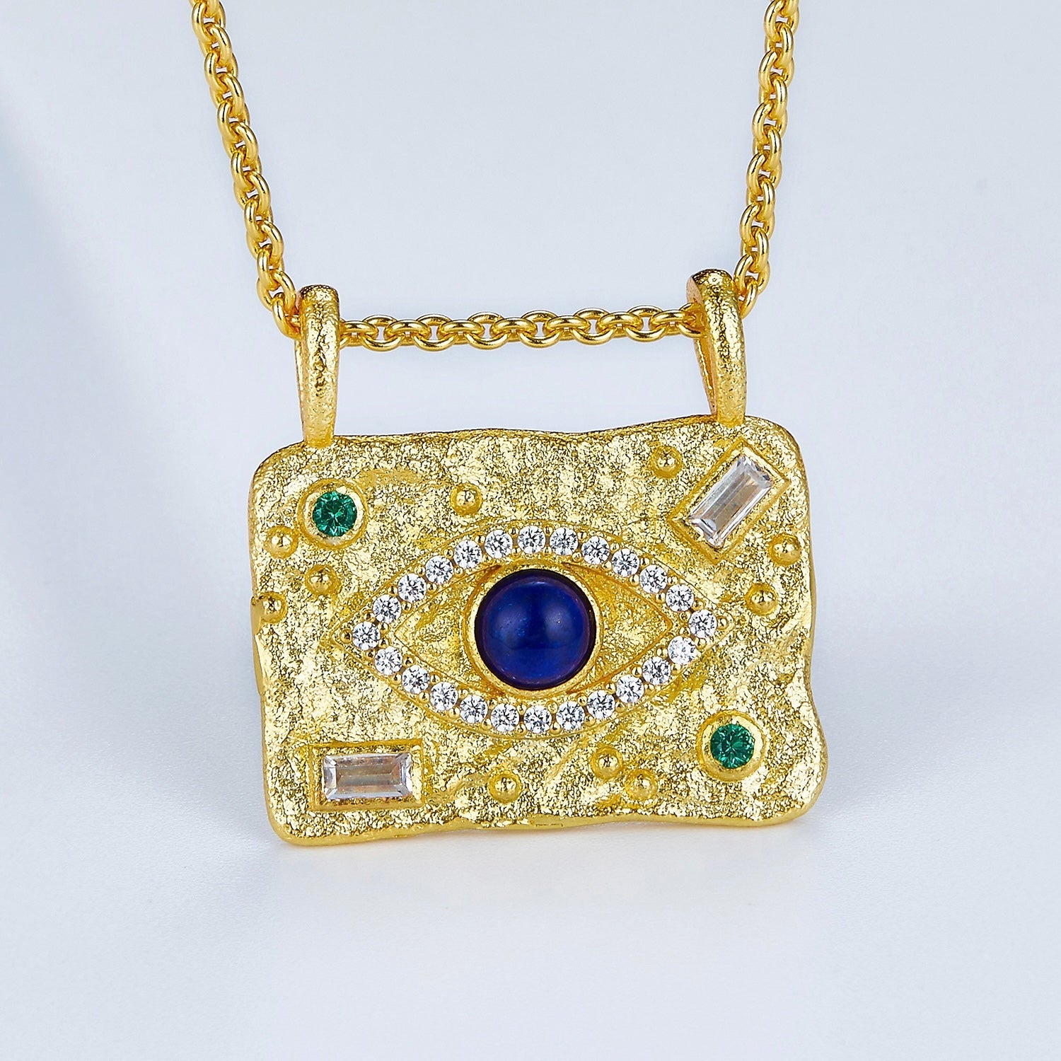 Aegis Eye Necklace - Pure Gems & Stones Store: Awakened Days