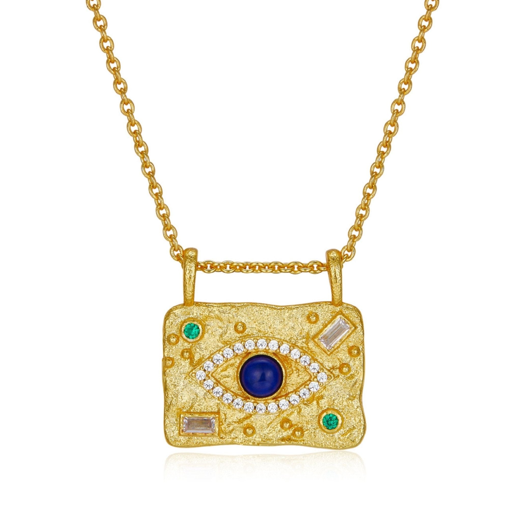 Aegis Eye Necklace - Pure Gems & Stones Store: Awakened Days