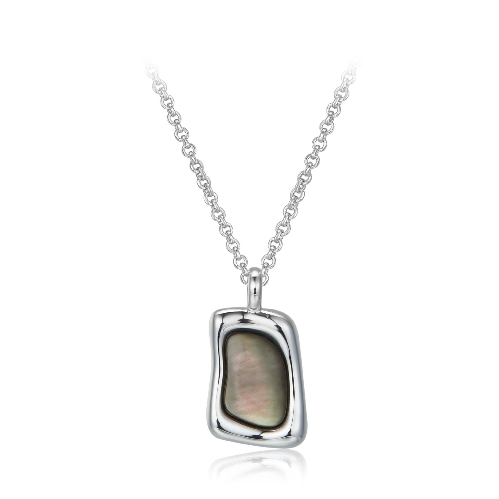 Ashen Shell Necklace - Pure Gems & Stones Store: Awakened Days