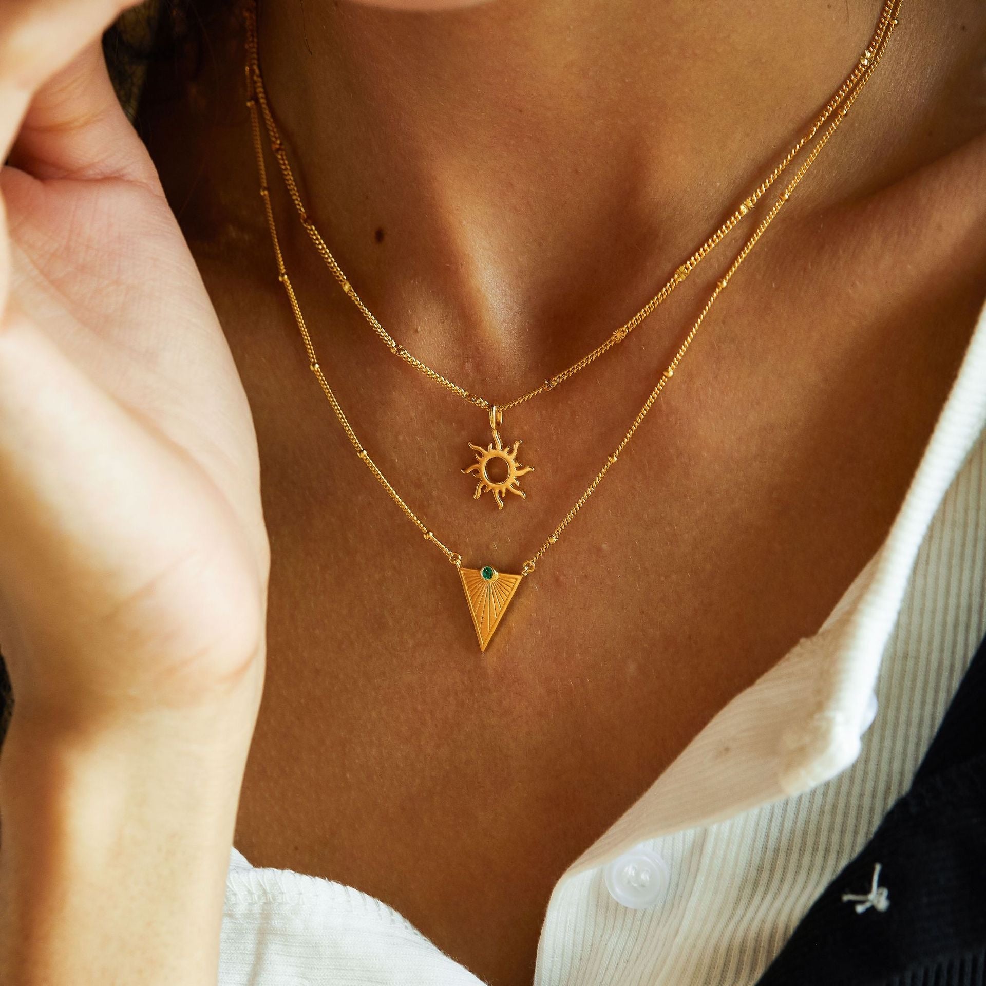 Astra Edge Necklace - Pure Gems & Stones Store: Awakened Days