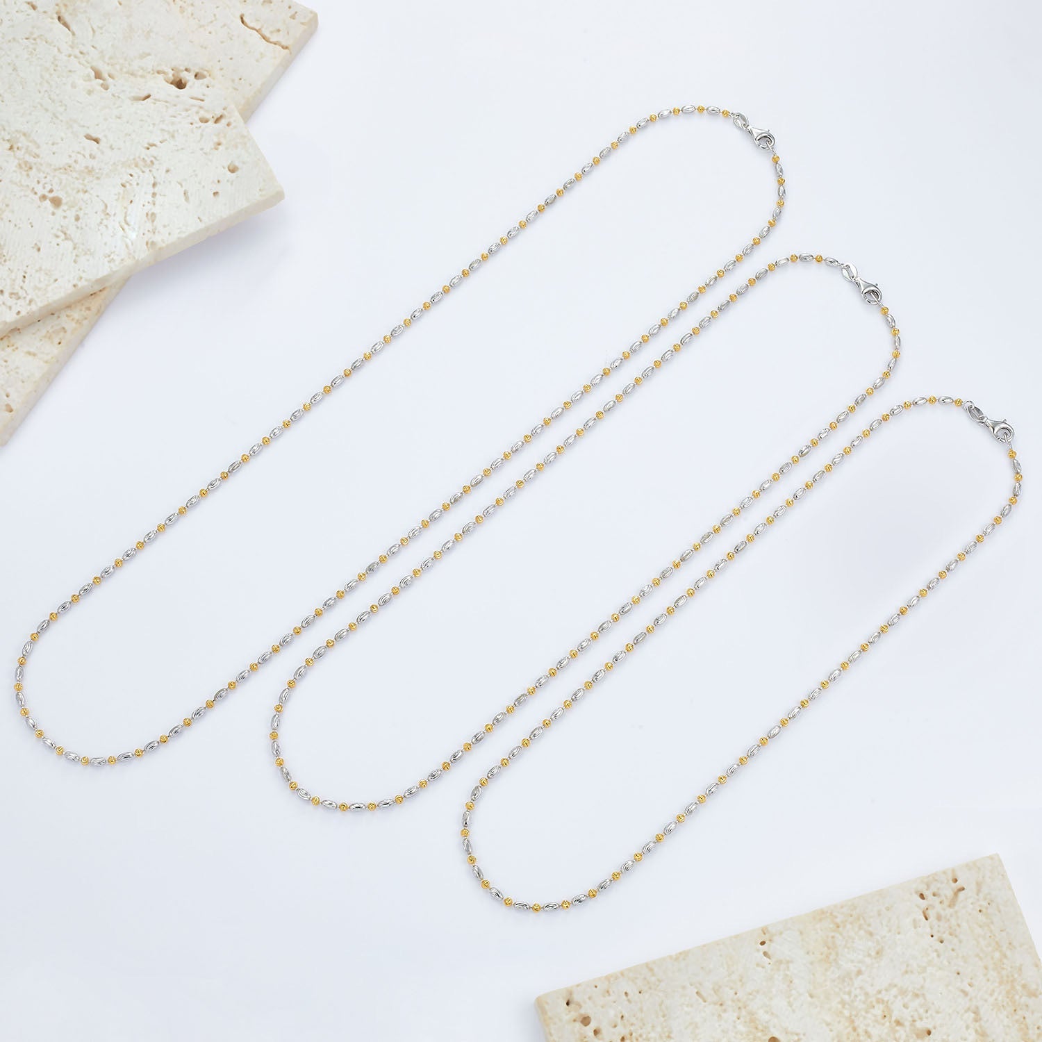 Bare Luxe – Éclat Chain Necklace - Pure Gems & Stones Store: Awakened Days