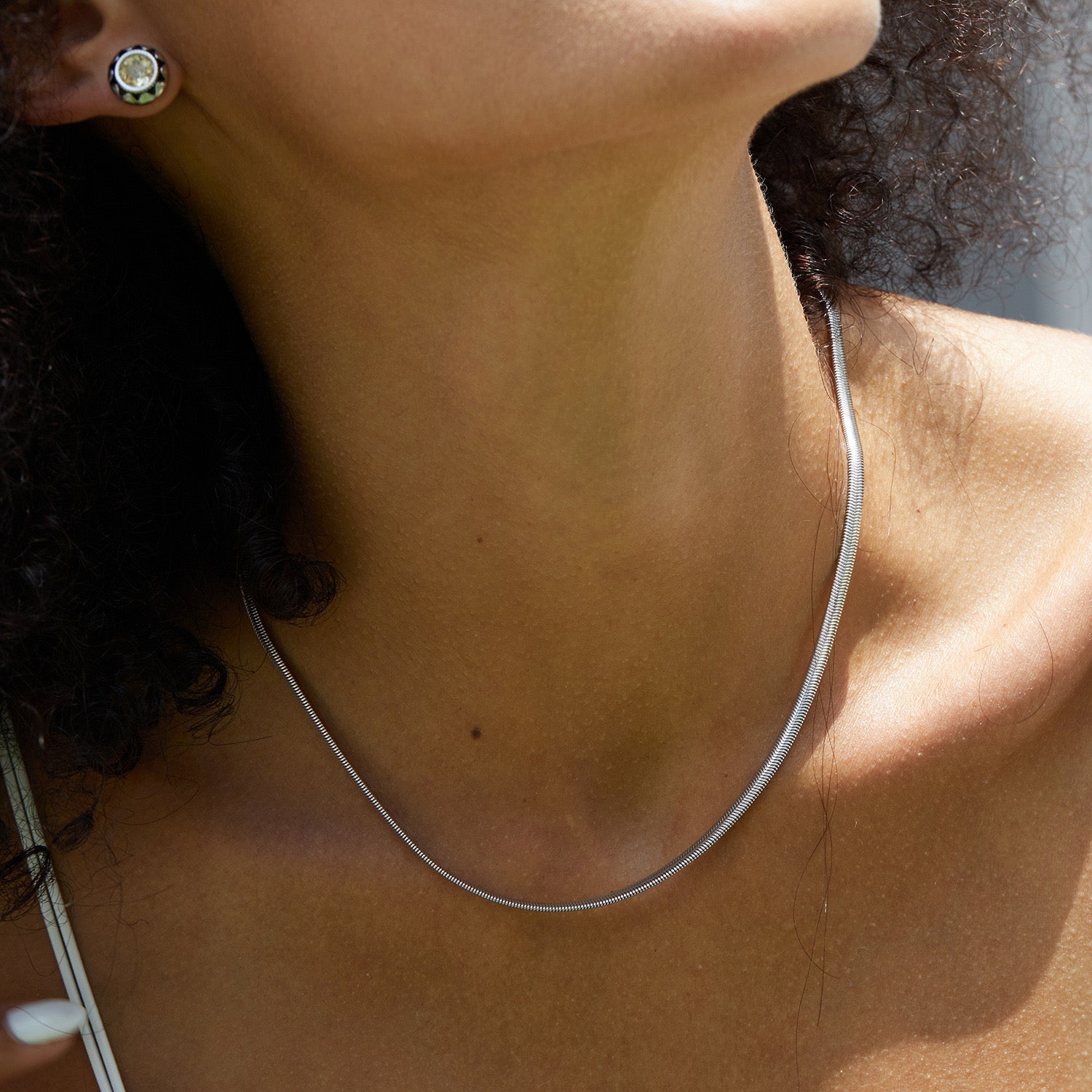 Bare Luxe – Herringbone Necklace - Pure Gems & Stones Store: Awakened Days