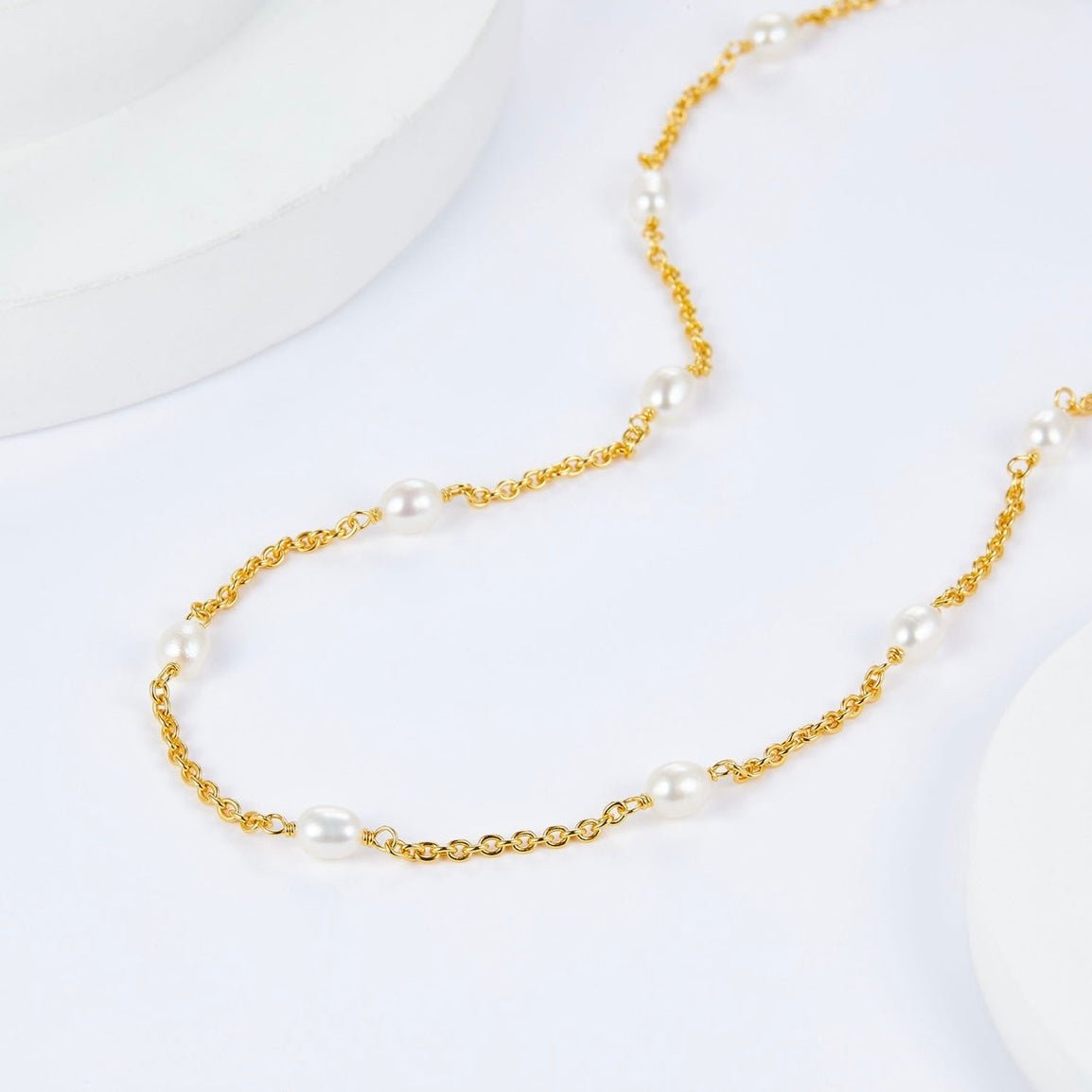 Bare Luxe – Orbit Pearl Necklace - Pure Gems & Stones Store: Awakened Days
