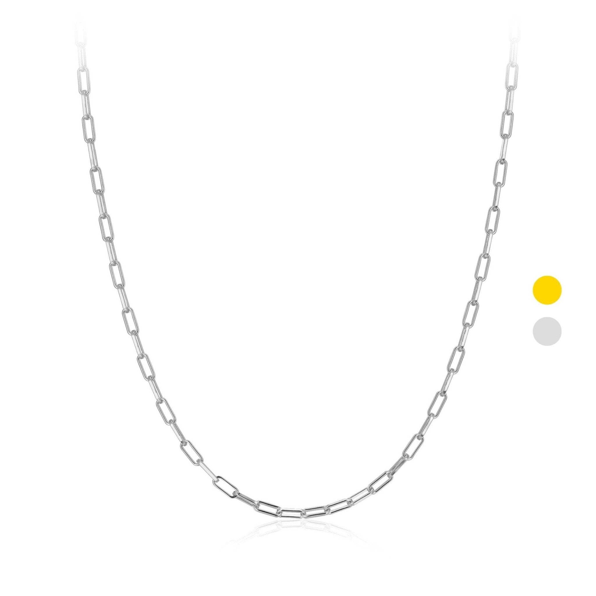 Bare Luxe – Paperclip Necklace - Pure Gems & Stones Store: Awakened Days