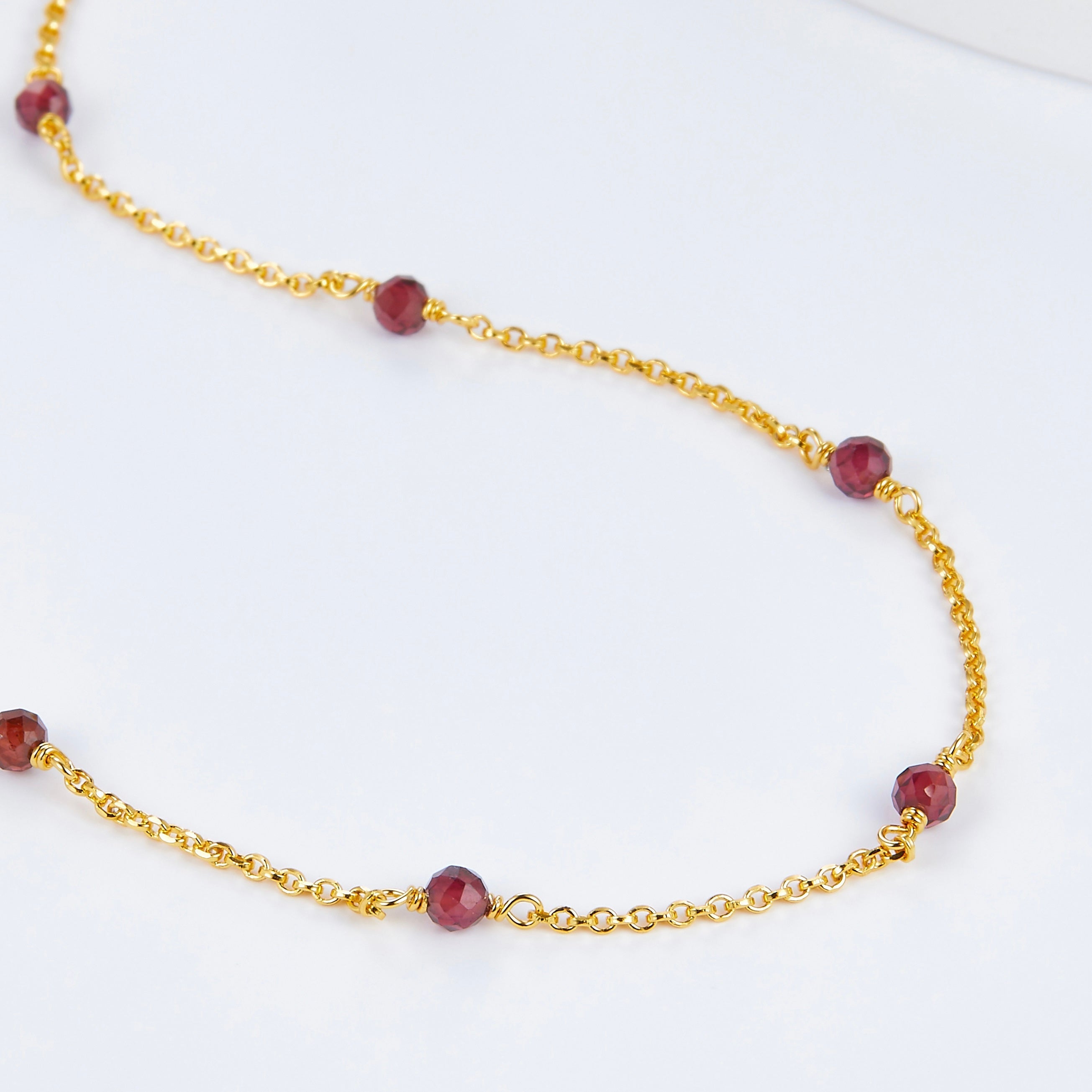 Bare Luxe – Red Orbit Necklace - Pure Gems & Stones Store: Awakened Days