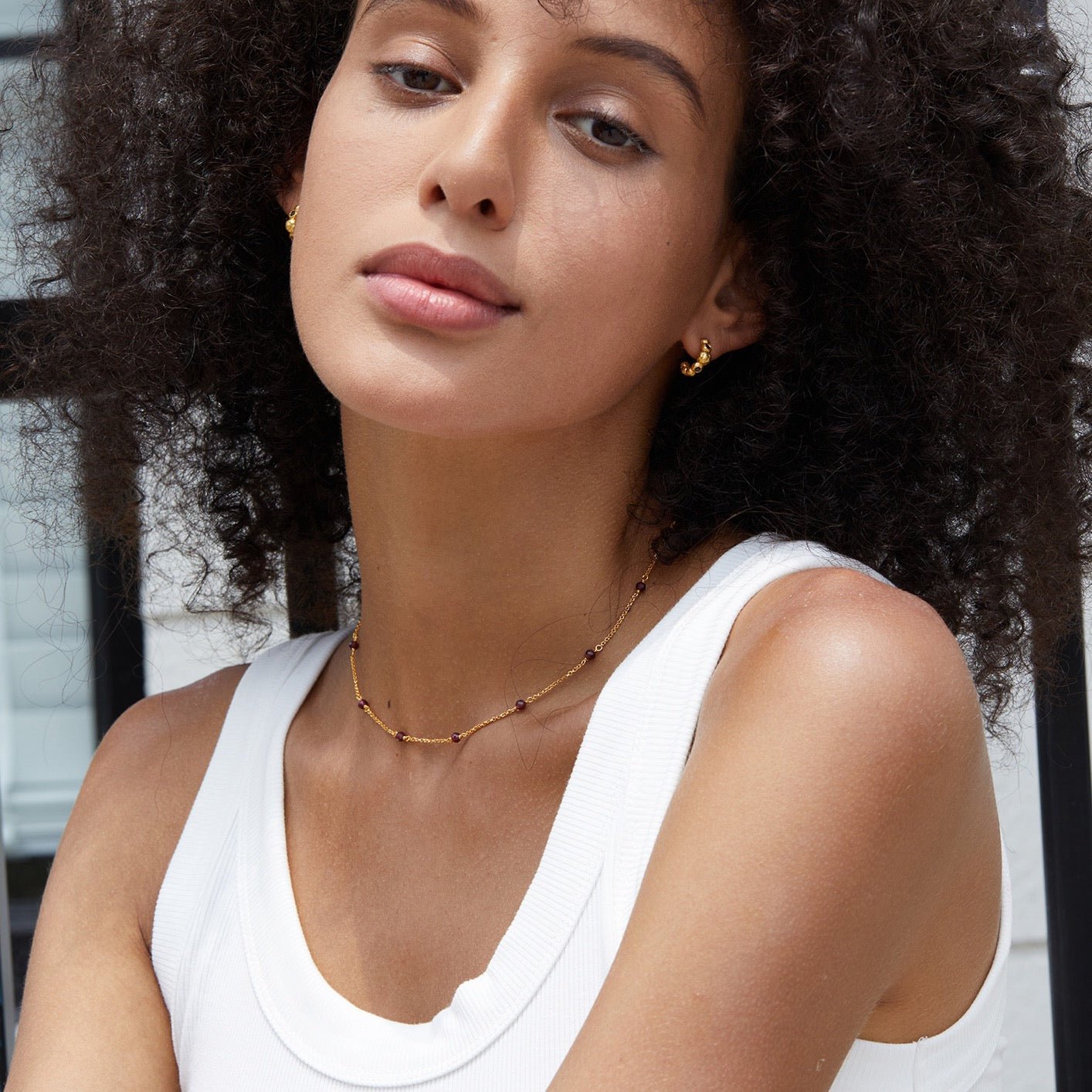 Bare Luxe – Red Orbit Necklace - Pure Gems & Stones Store: Awakened Days