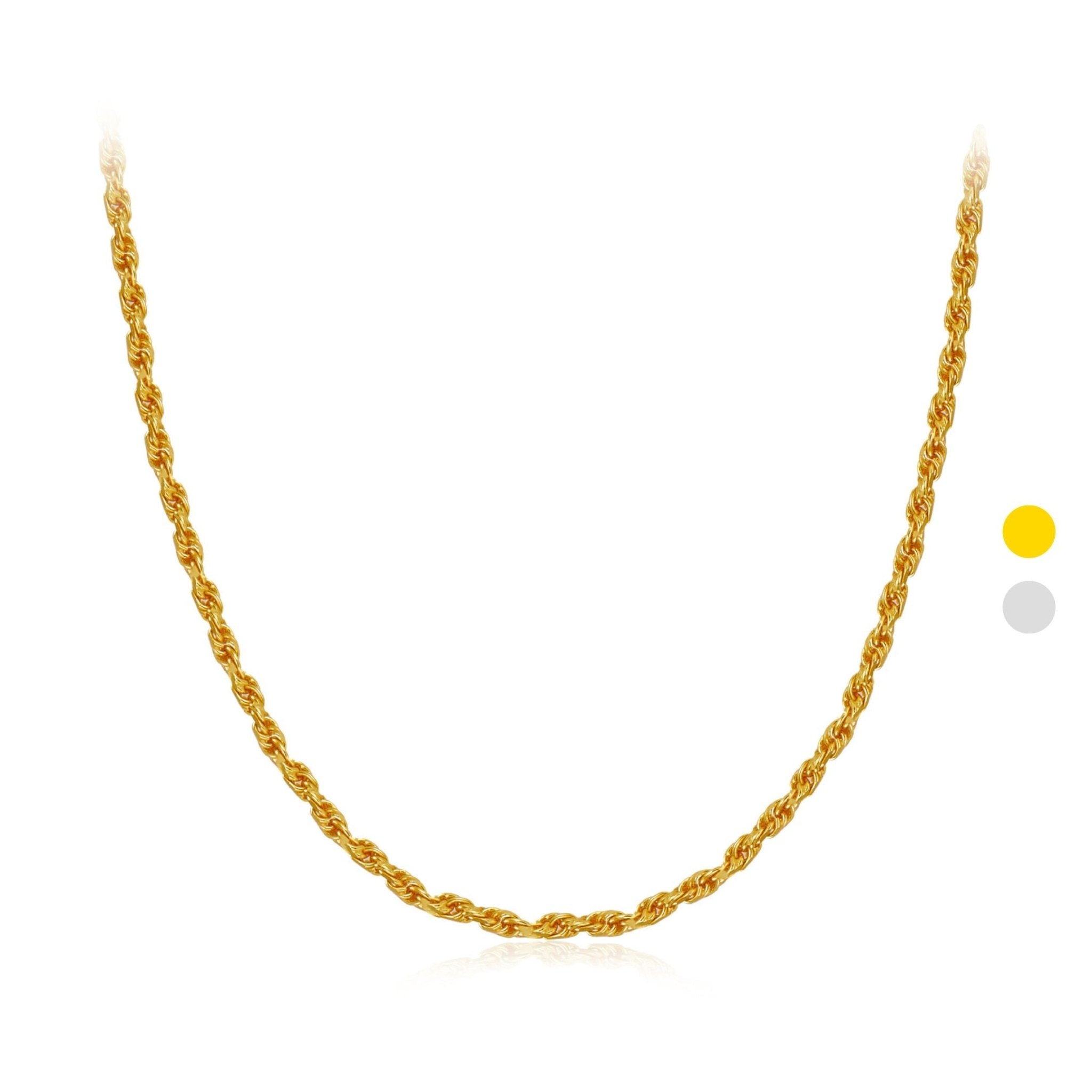 Bare Luxe – Rope Chain Necklace - Pure Gems & Stones Store: Awakened Days