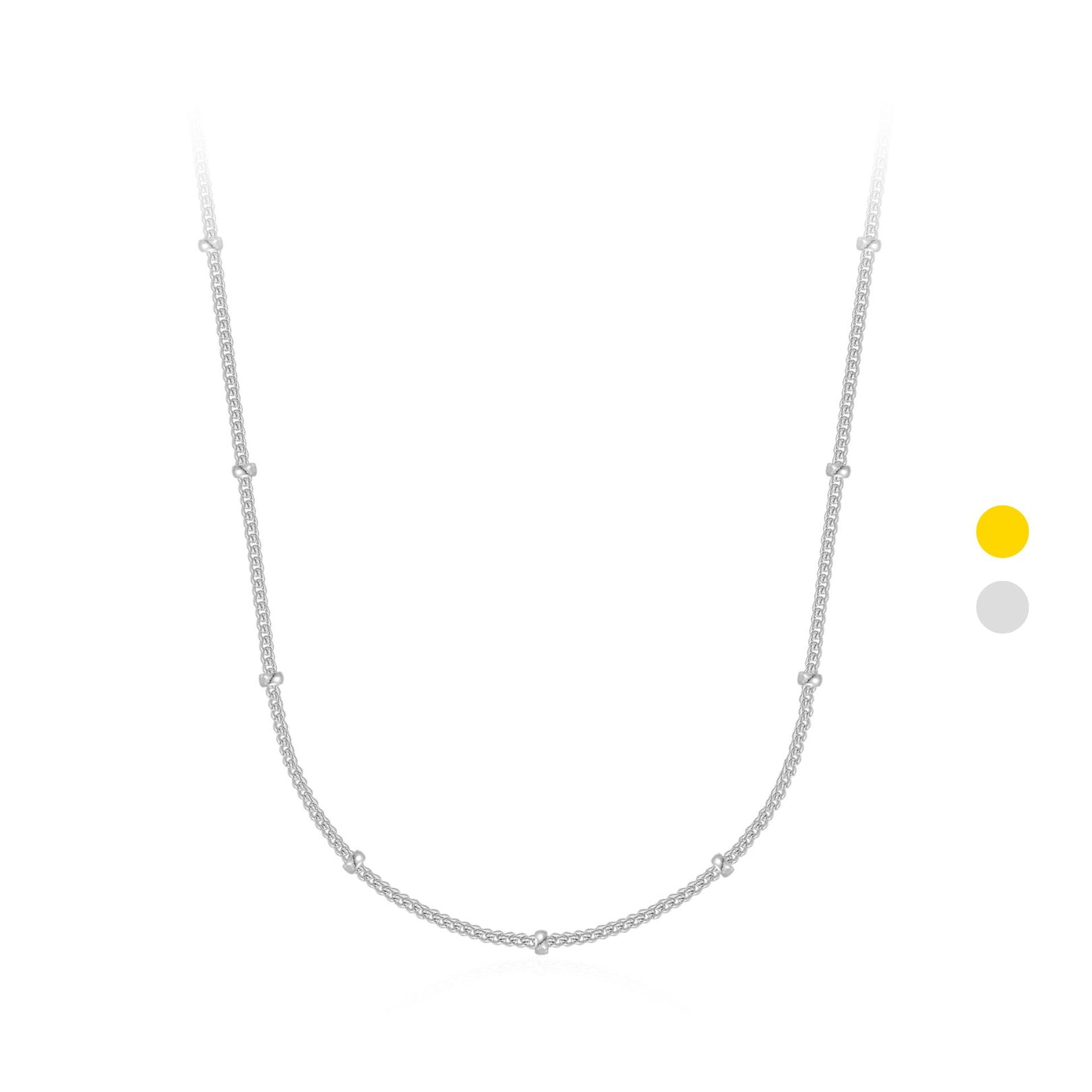 Bare Luxe – Satellite Chain Necklace - Pure Gems & Stones Store: Awakened Days