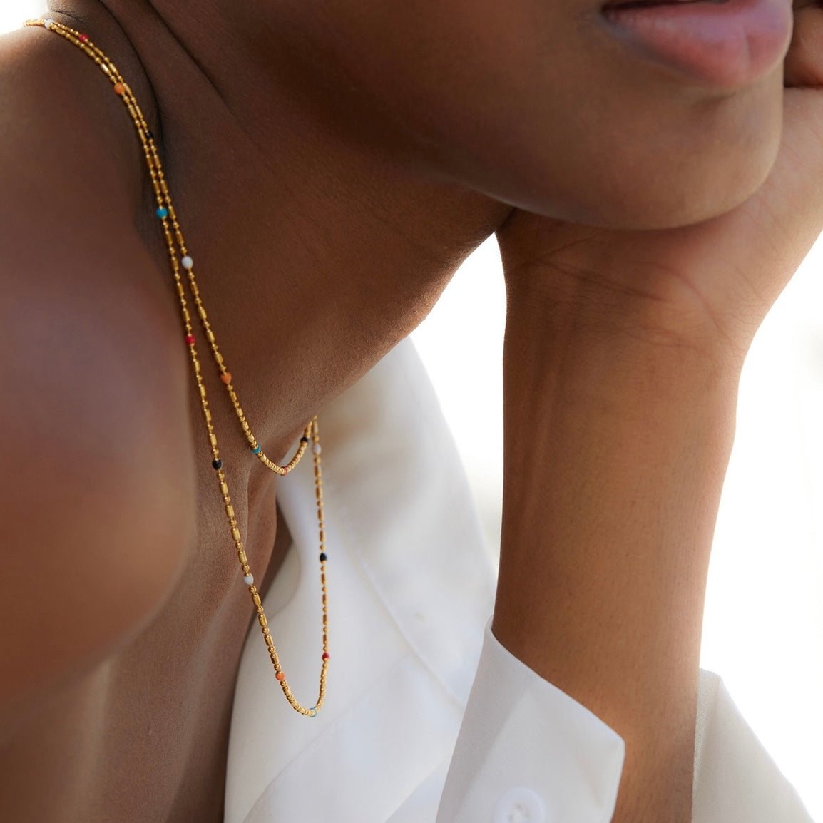 Bare Luxe – The Confetti Necklace - Pure Gems & Stones Store: Awakened Days