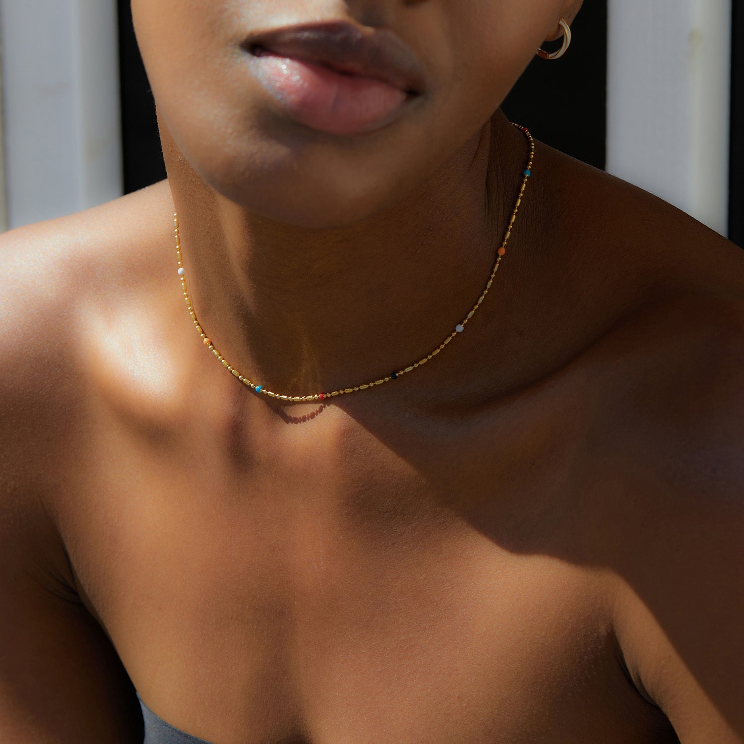 Bare Luxe – The Confetti Necklace - Pure Gems & Stones Store: Awakened Days