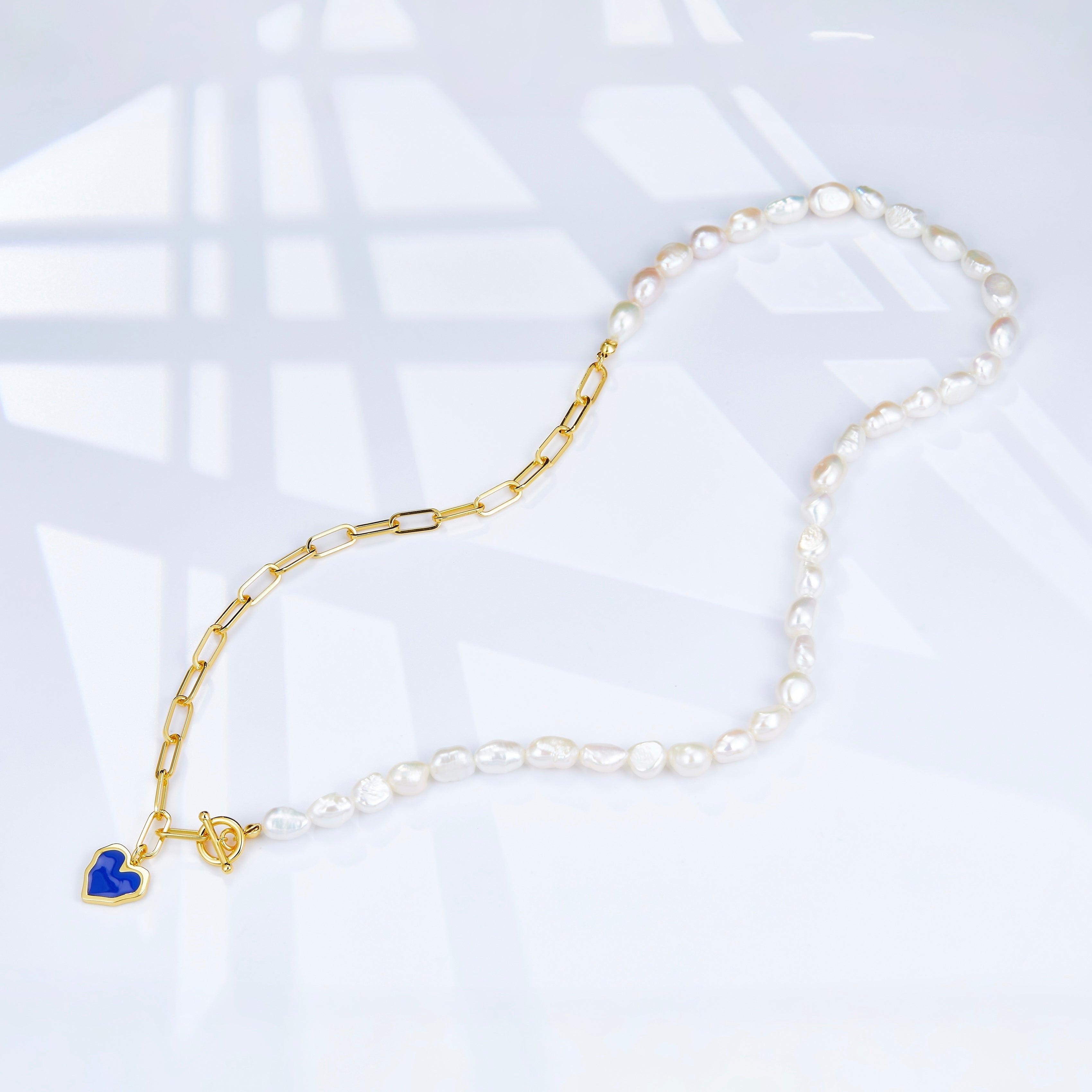 Bleu et Blanc Necklace - Pure Gems & Stones Store: Awakened Days