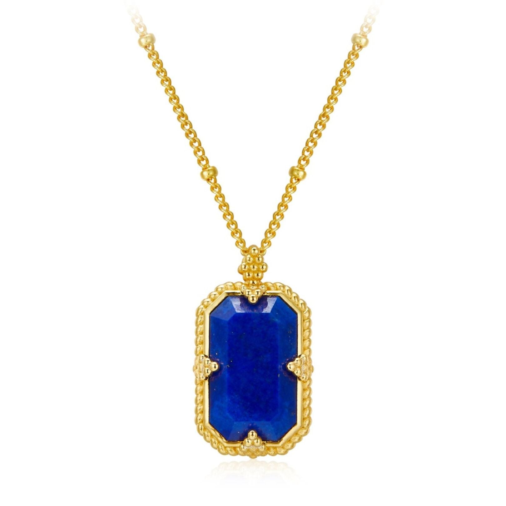 Bleu Nuit Necklace - Pure Gems & Stones Store: Awakened Days