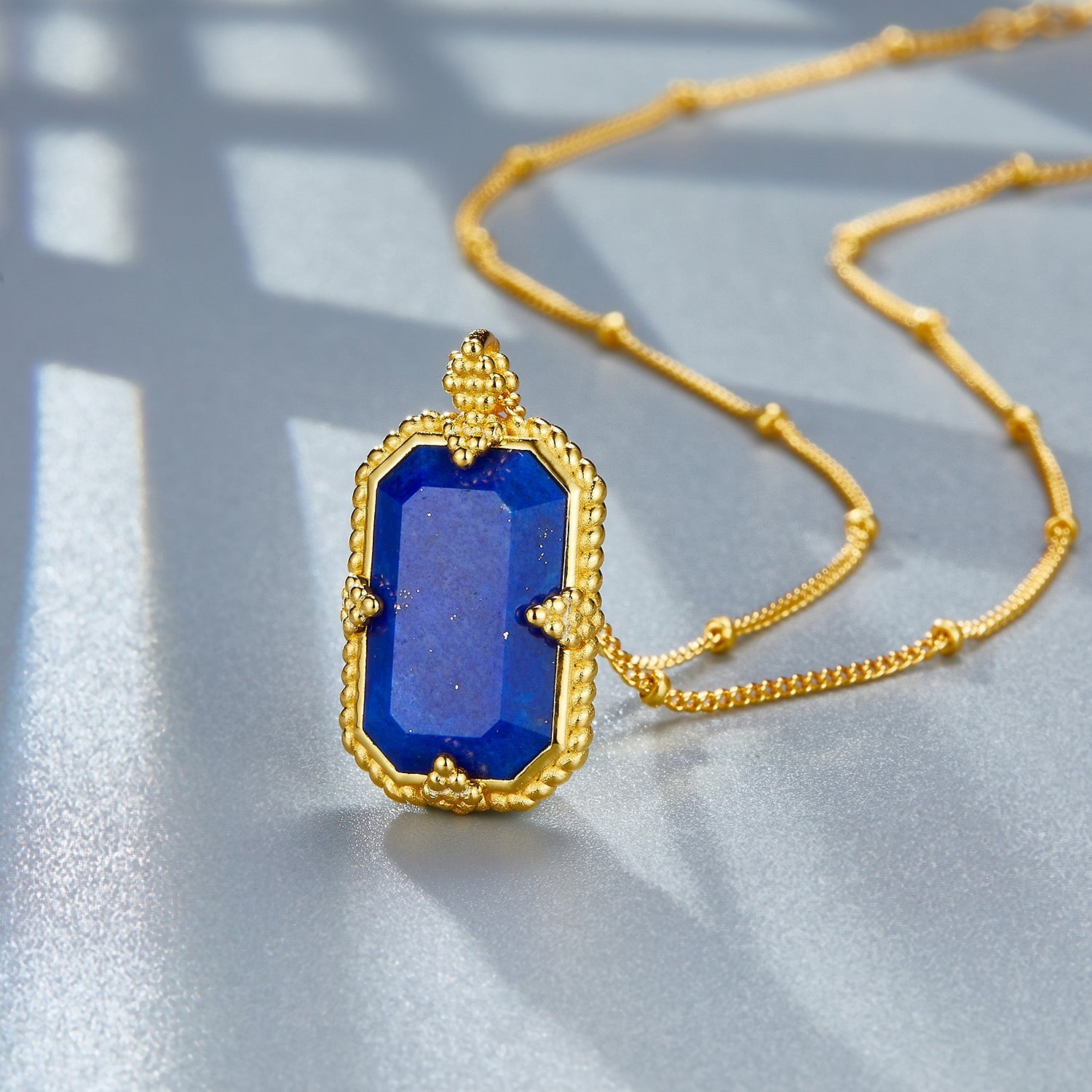 Bleu Nuit Necklace - Pure Gems & Stones Store: Awakened Days