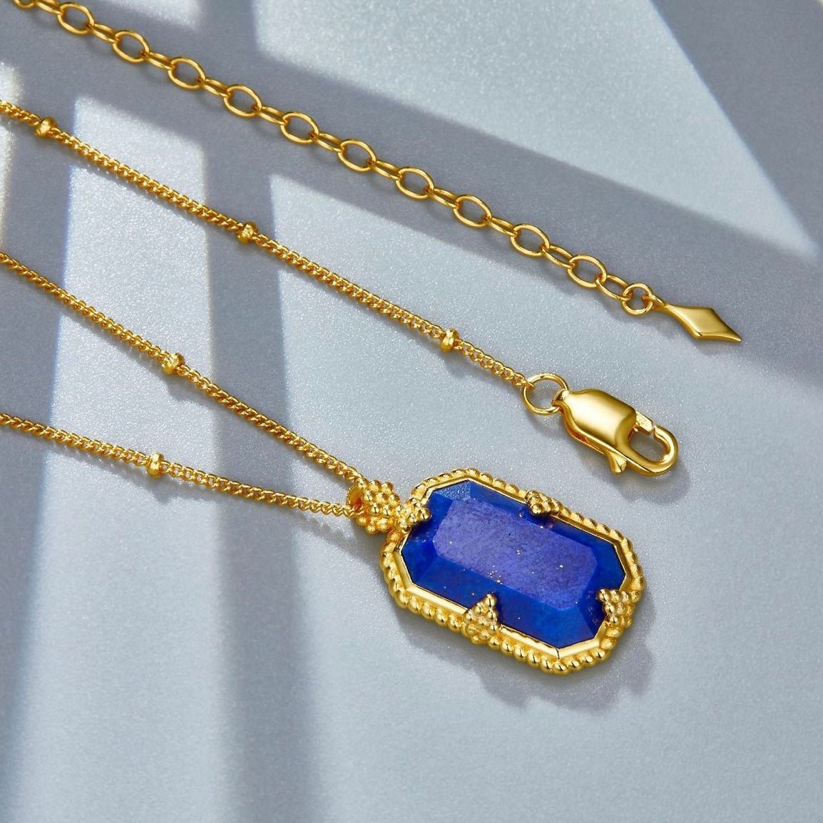 Bleu Nuit Necklace - Pure Gems & Stones Store: Awakened Days