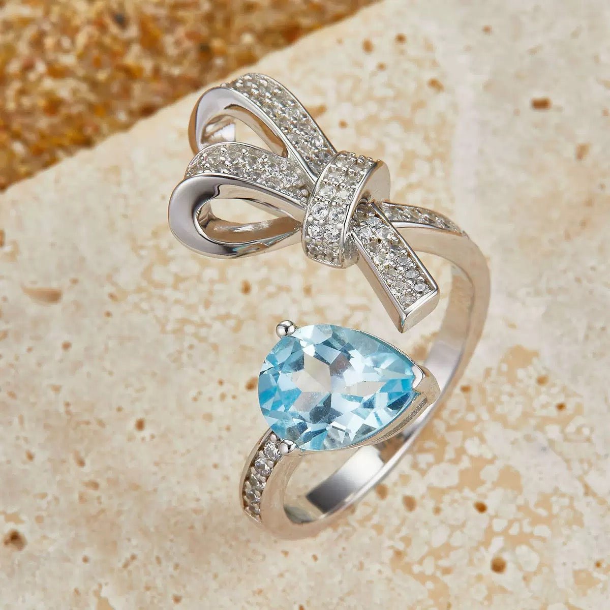 Bleu Ruban Ring - Pure Gems & Stones Store: Awakened Days