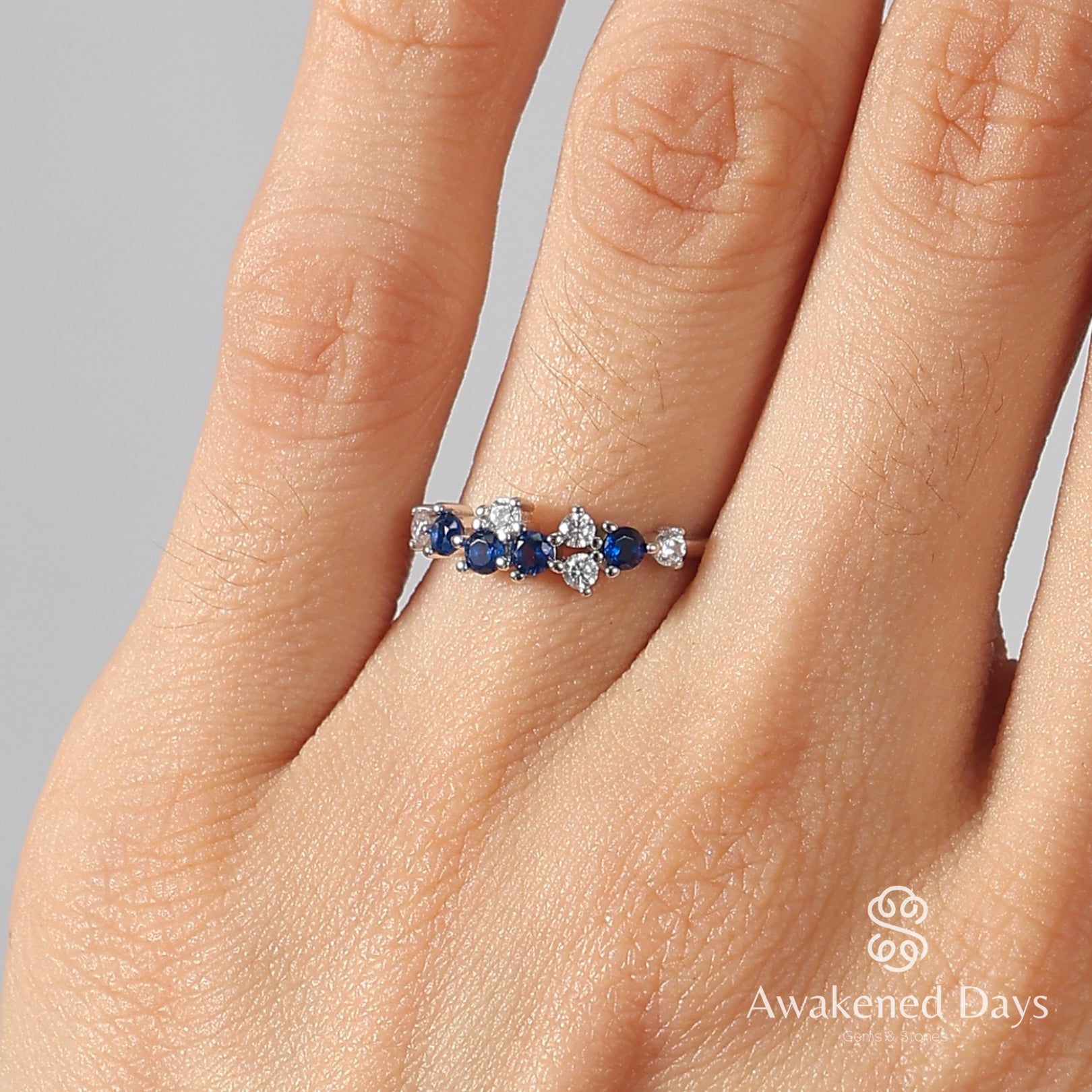 Blue Comet Ring - Pure Gems & Stones Store: Awakened Days