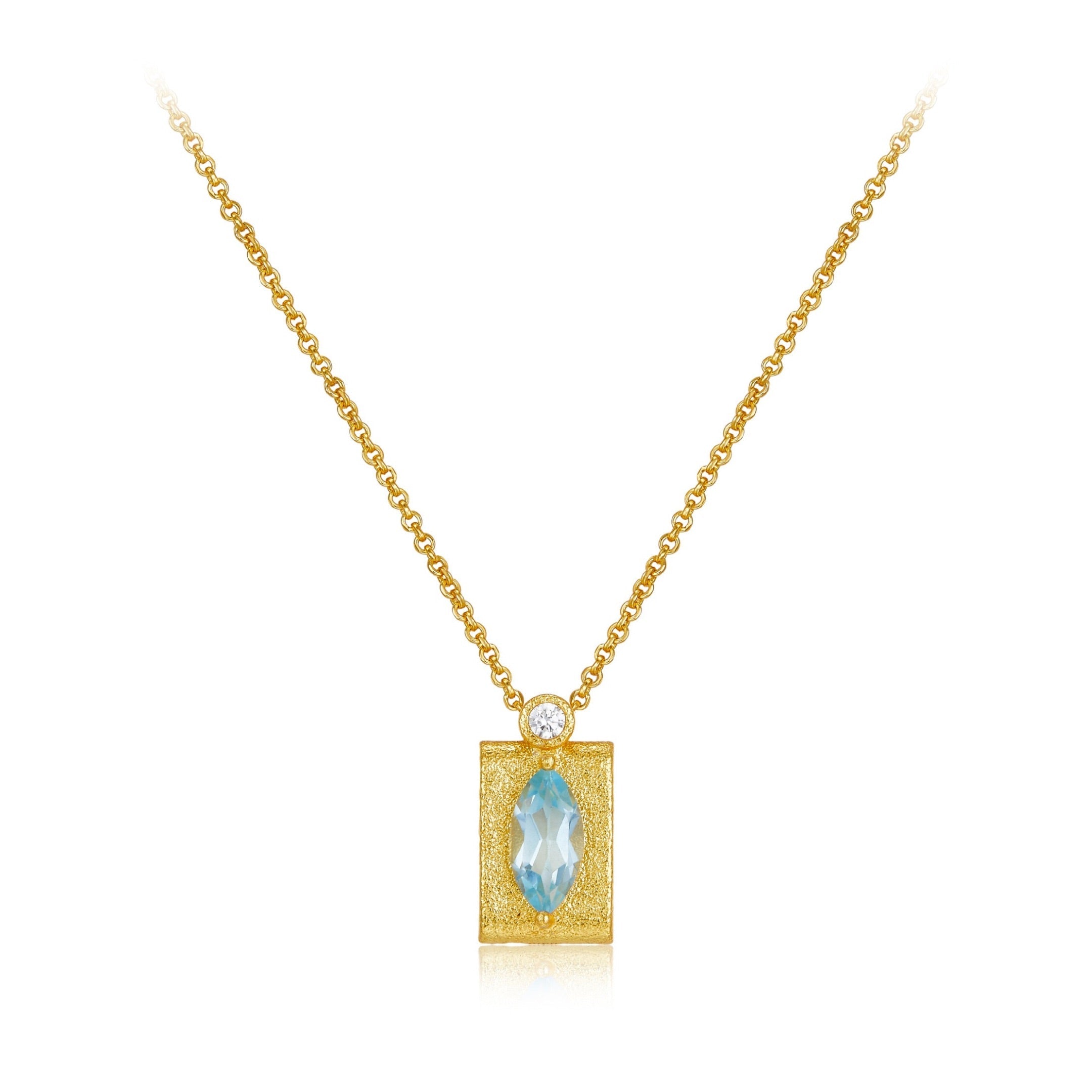 Cadre d’Azur Necklace - Pure Gems & Stones Store: Awakened Days