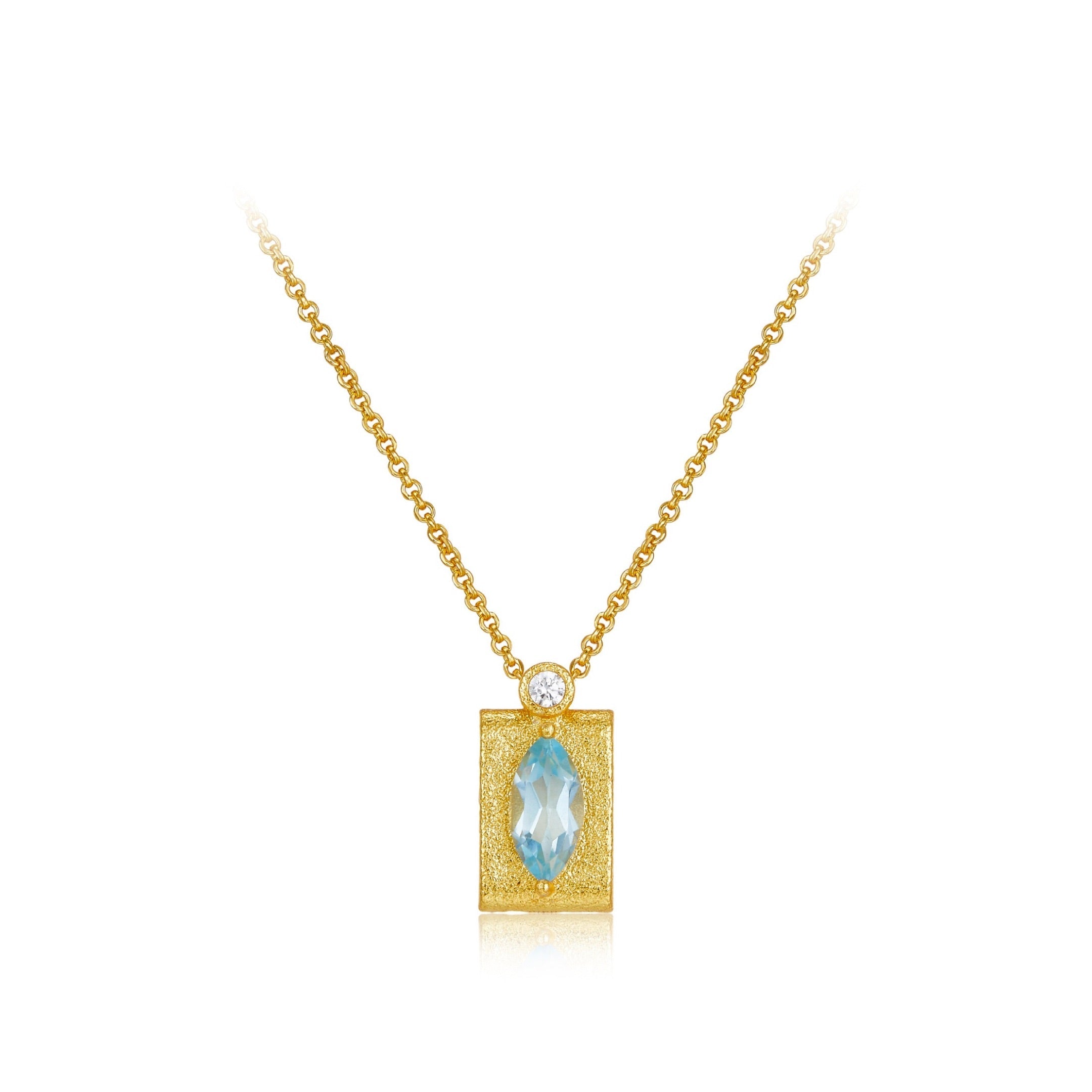 Cadre d’Azur Necklace - Pure Gems & Stones Store: Awakened Days