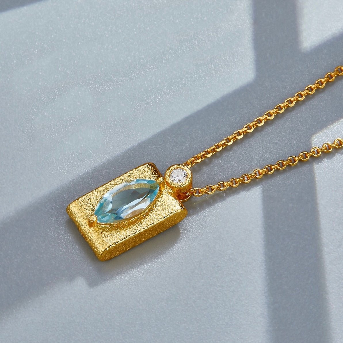 Cadre d’Azur Necklace - Pure Gems & Stones Store: Awakened Days