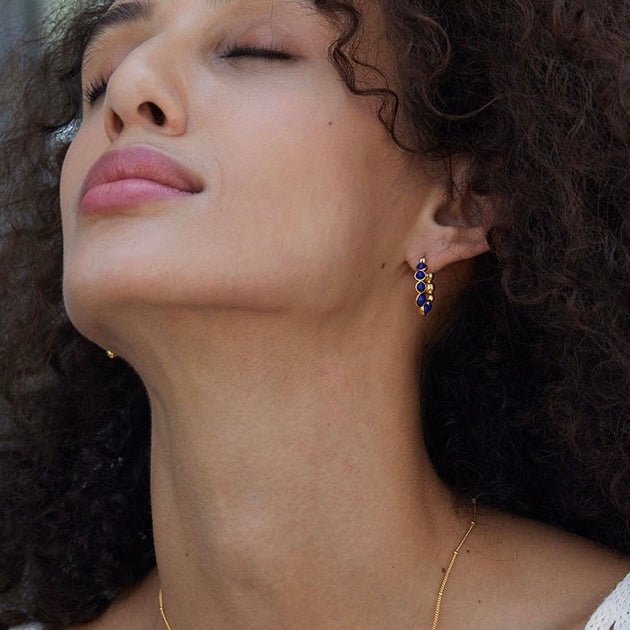Céleste Hoops - Pure Gems & Stones Store: Awakened Days