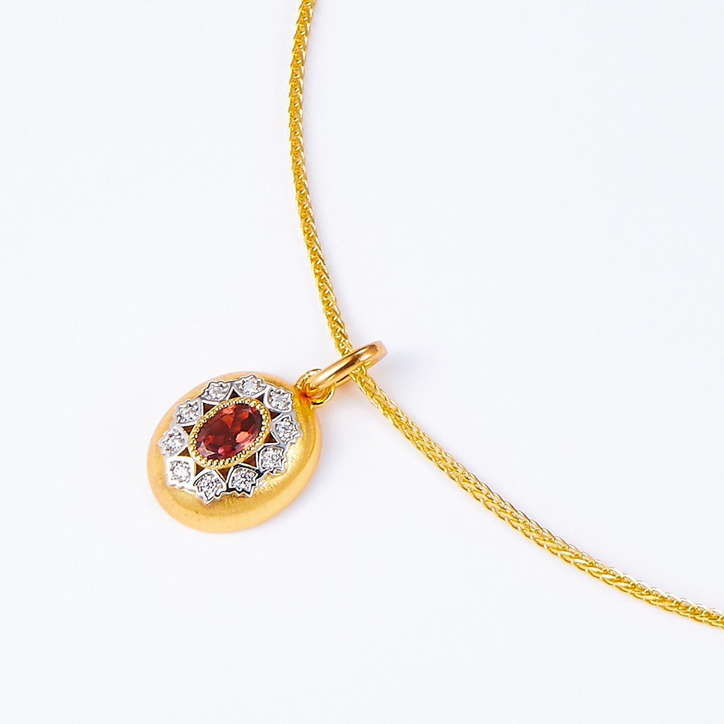 Cœur Impérial Necklace - Pure Gems & Stones Store: Awakened Days