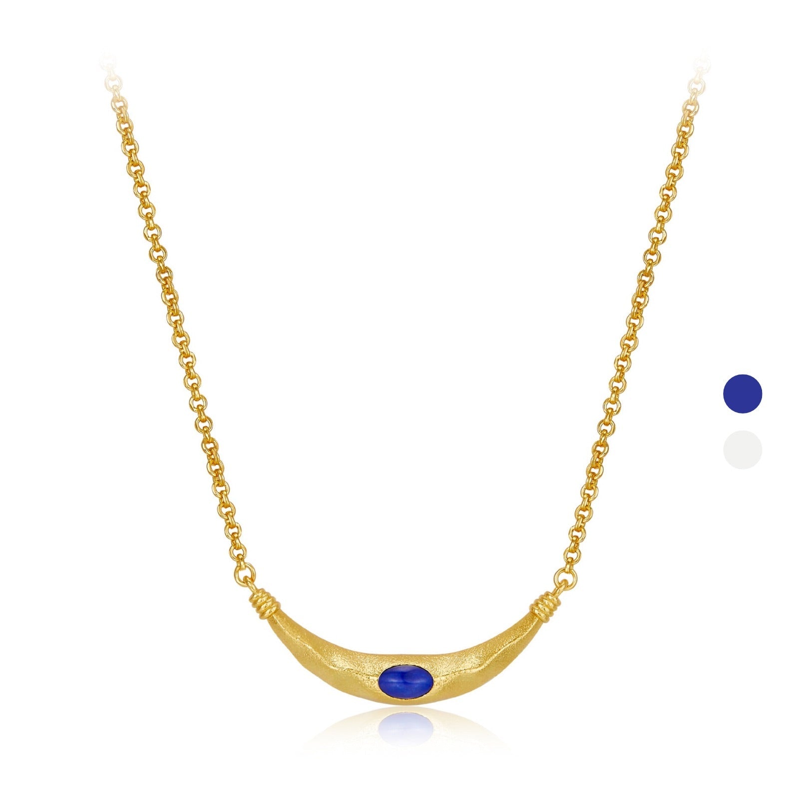 Crescent Arc Necklace - Pure Gems & Stones Store: Awakened Days