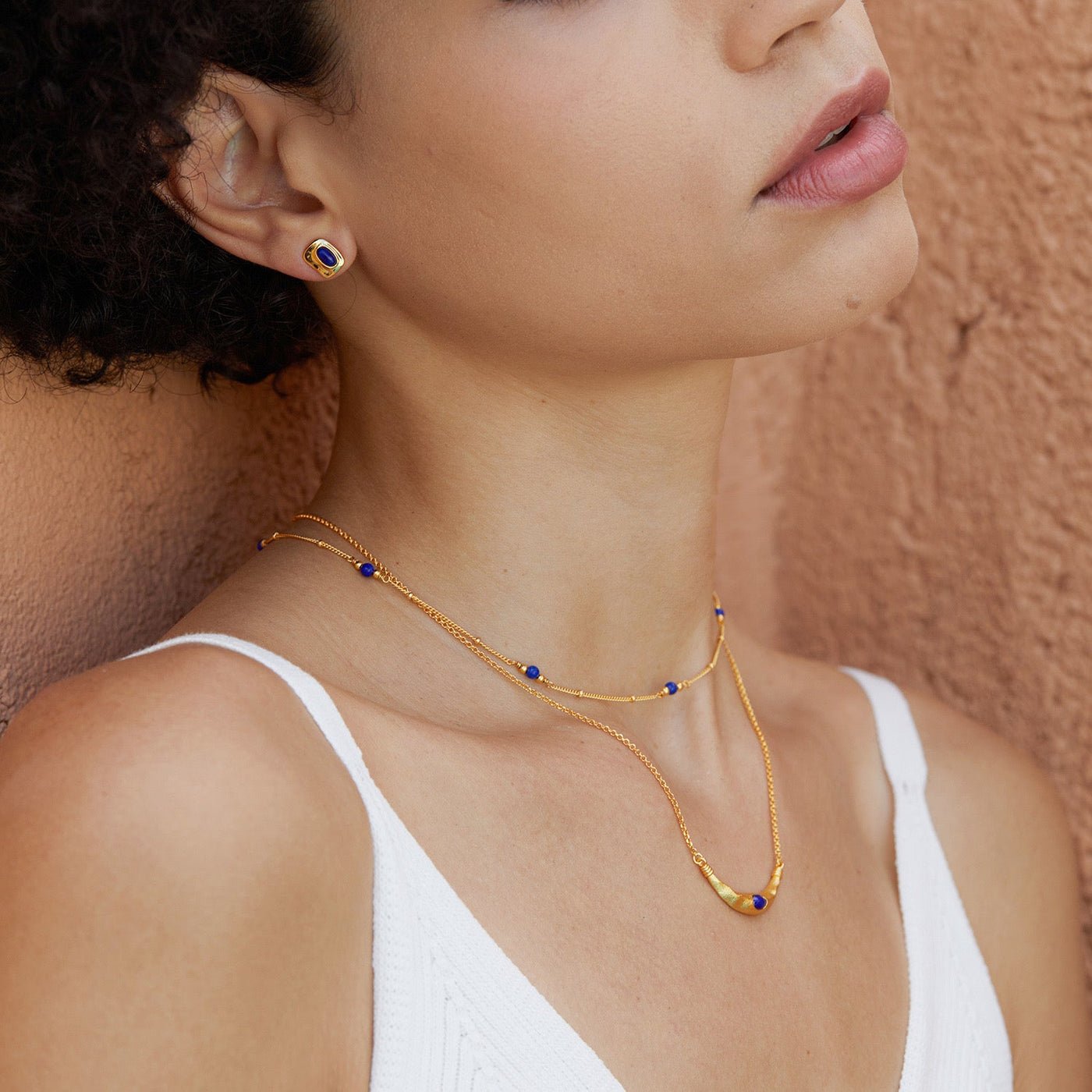 Crescent Arc Necklace - Pure Gems & Stones Store: Awakened Days