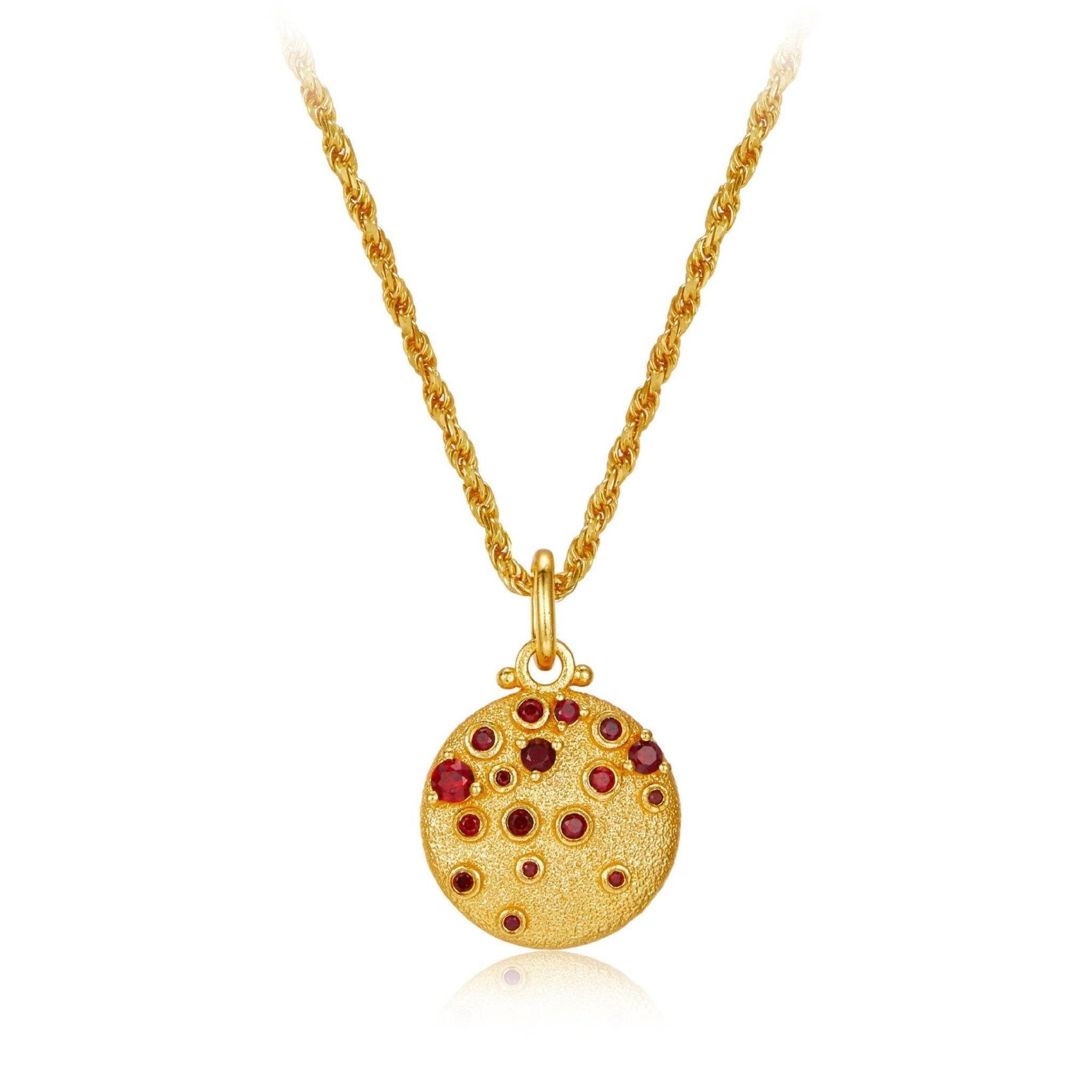 Crimson Moon Pendant - Pure Gems & Stones Store: Awakened Days