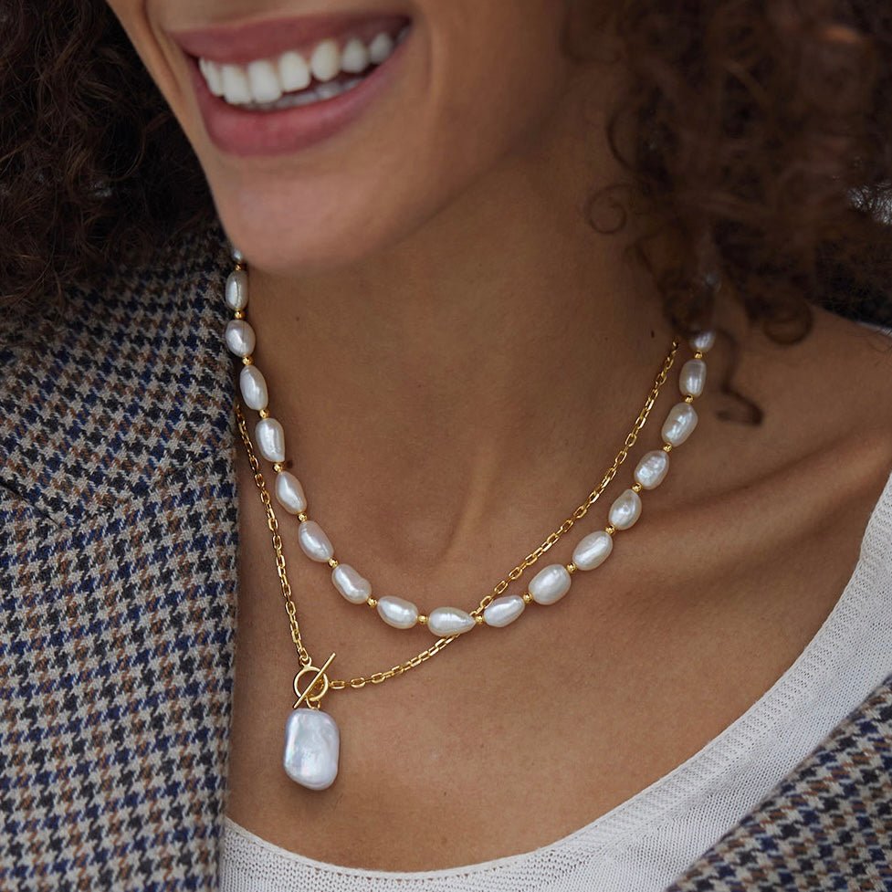 Éclat d’Ivoire Necklace - Pure Gems & Stones Store: Awakened Days