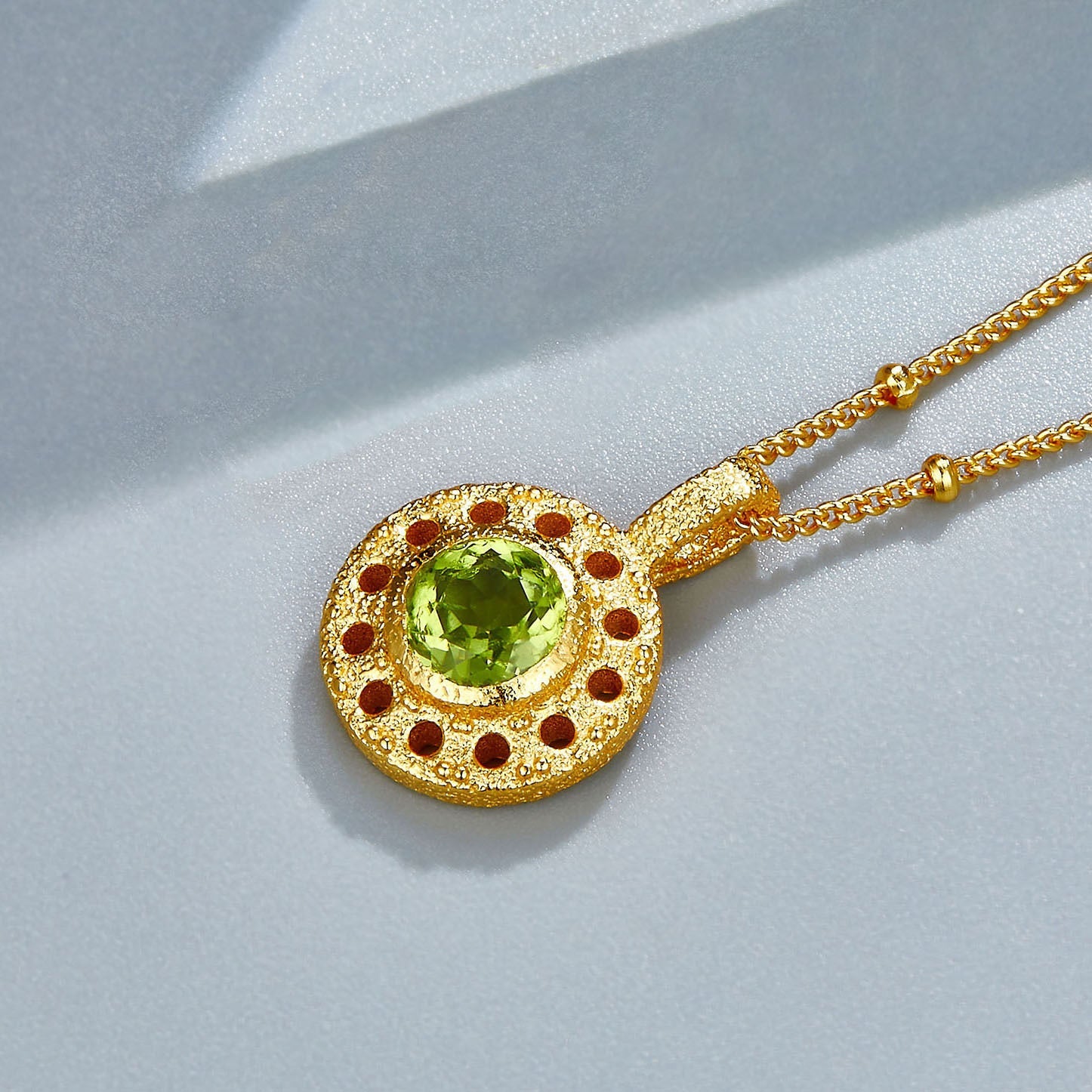 Éclat Vert Necklace - Pure Gems & Stones Store: Awakened Days