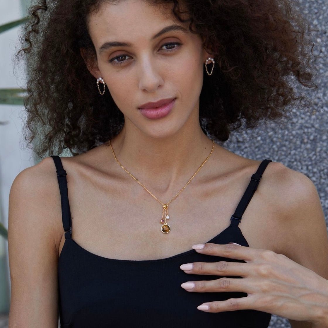Élan Doré Earrings - Pure Gems & Stones Store: Awakened Days