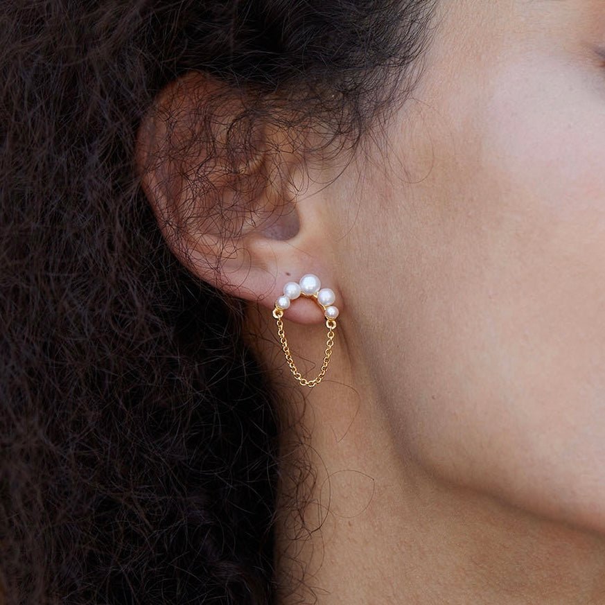 Élan Doré Earrings - Pure Gems & Stones Store: Awakened Days