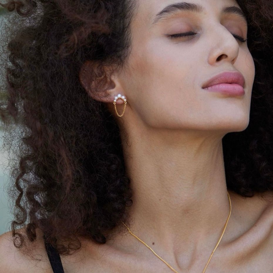 Élan Doré Earrings - Pure Gems & Stones Store: Awakened Days