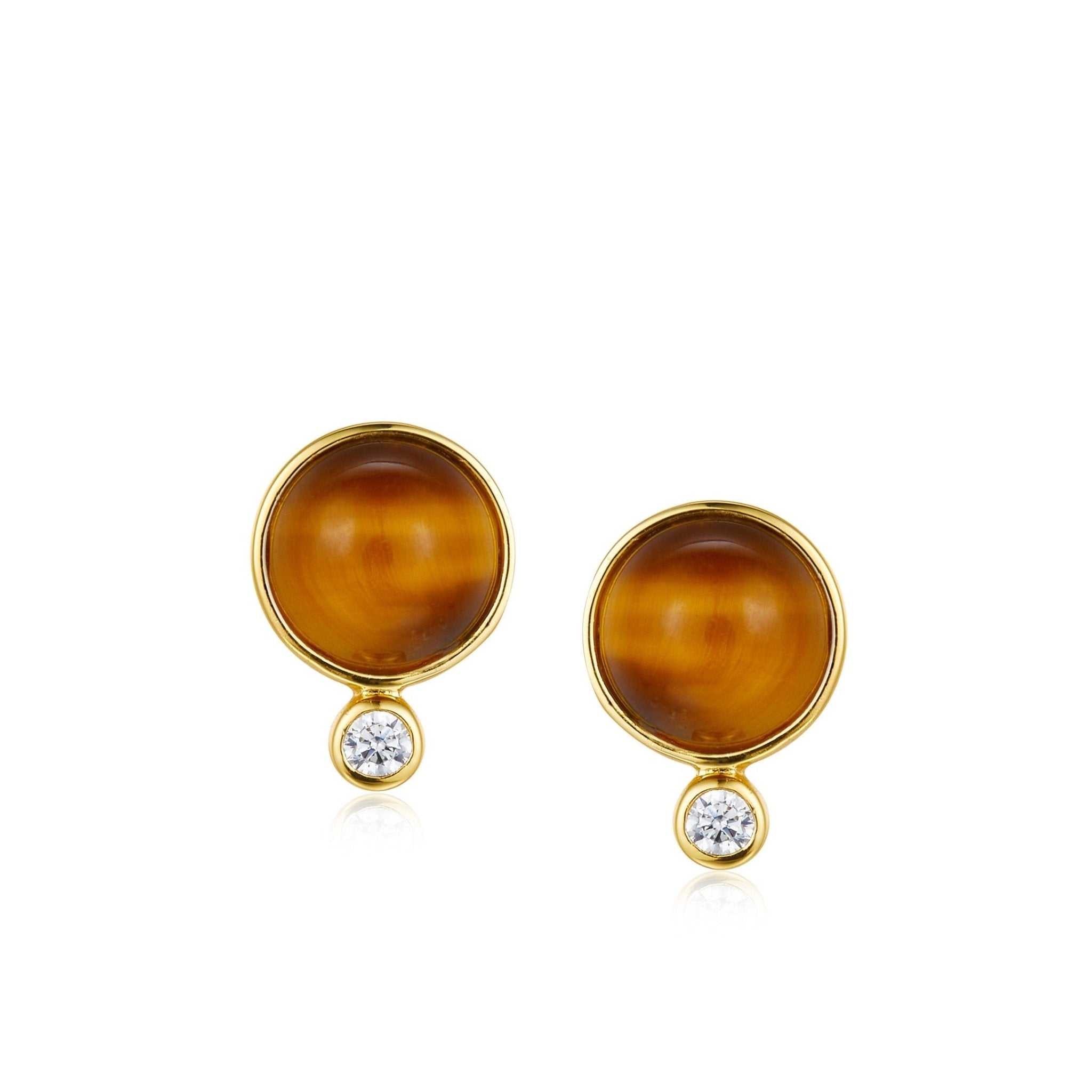Ember Gleam Studs - Pure Gems & Stones Store: Awakened Days