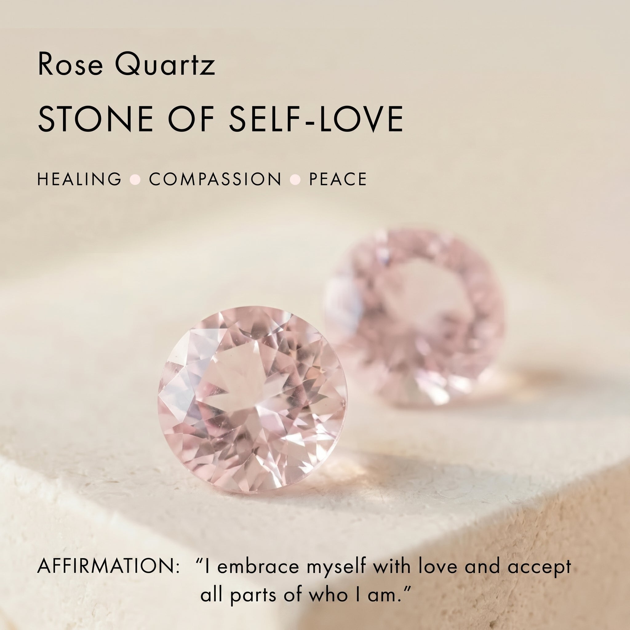 Eros Rose Earrings - Pure Gems & Stones Store: Awakened Days
